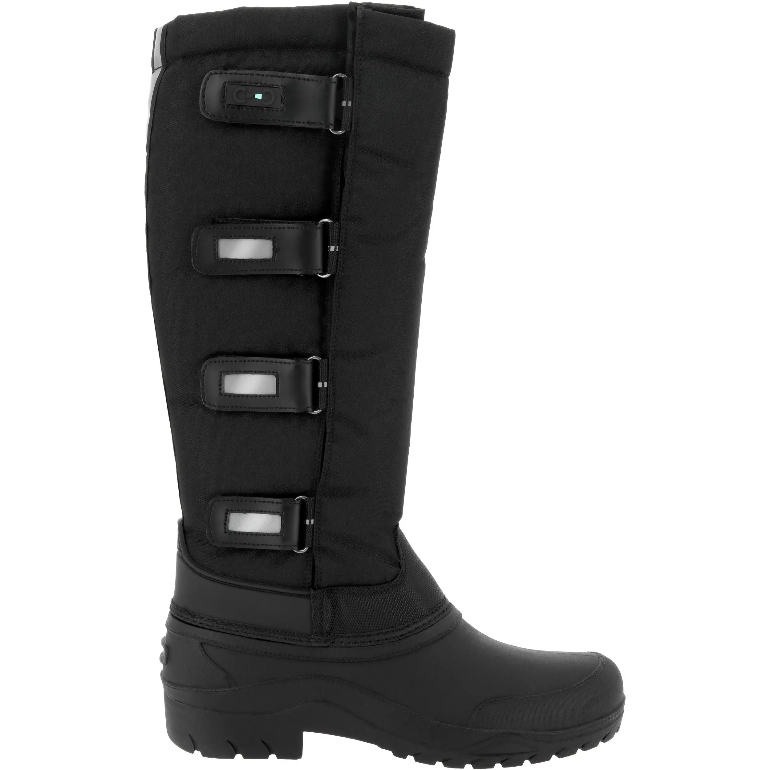 Winter Stiefel reflektierend schwarz
