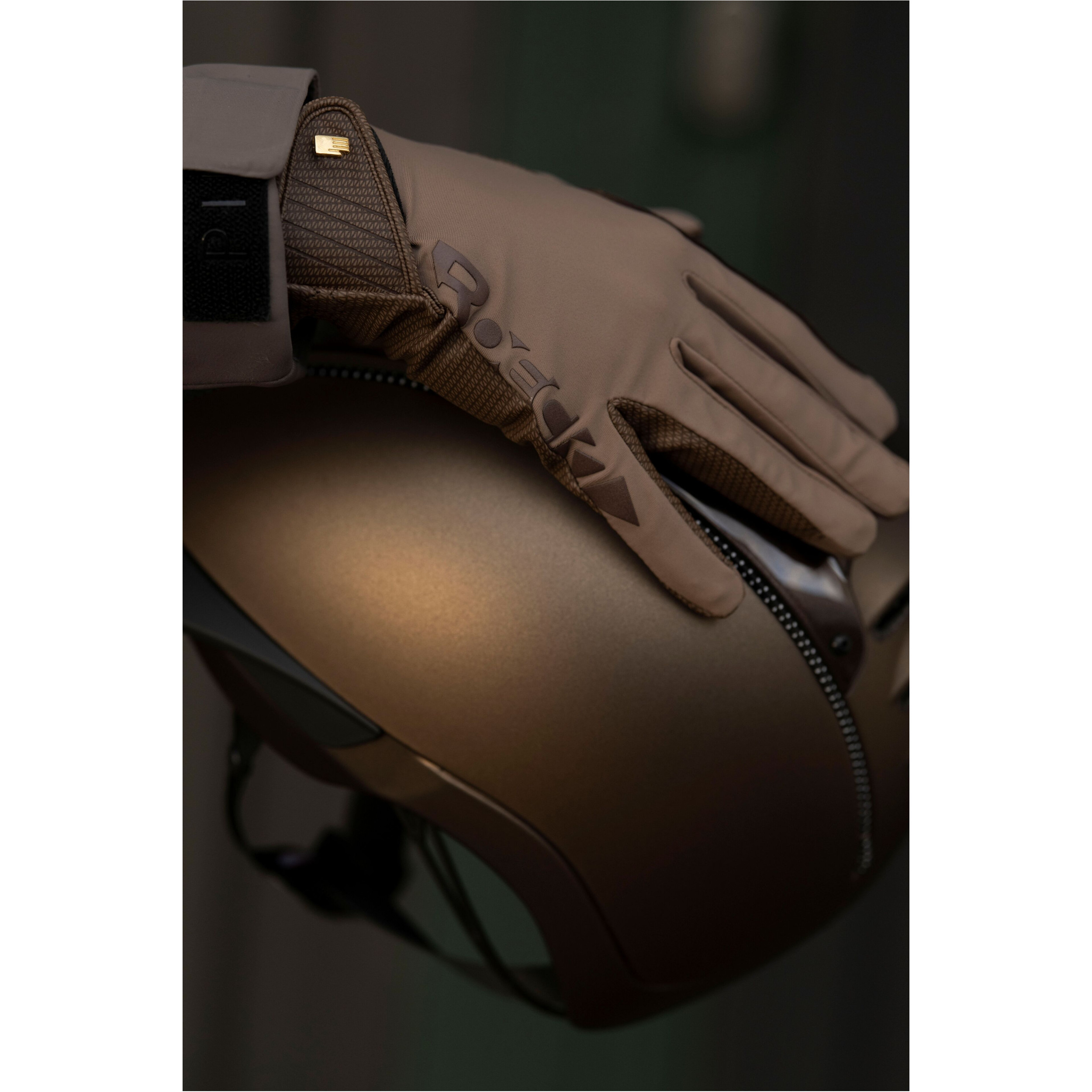 Reithandschuhe MUENSTER dark taupe