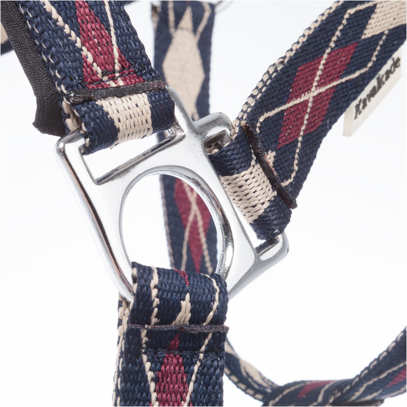 Halfter CLASSIC RAUTE marine/beige/bordeaux