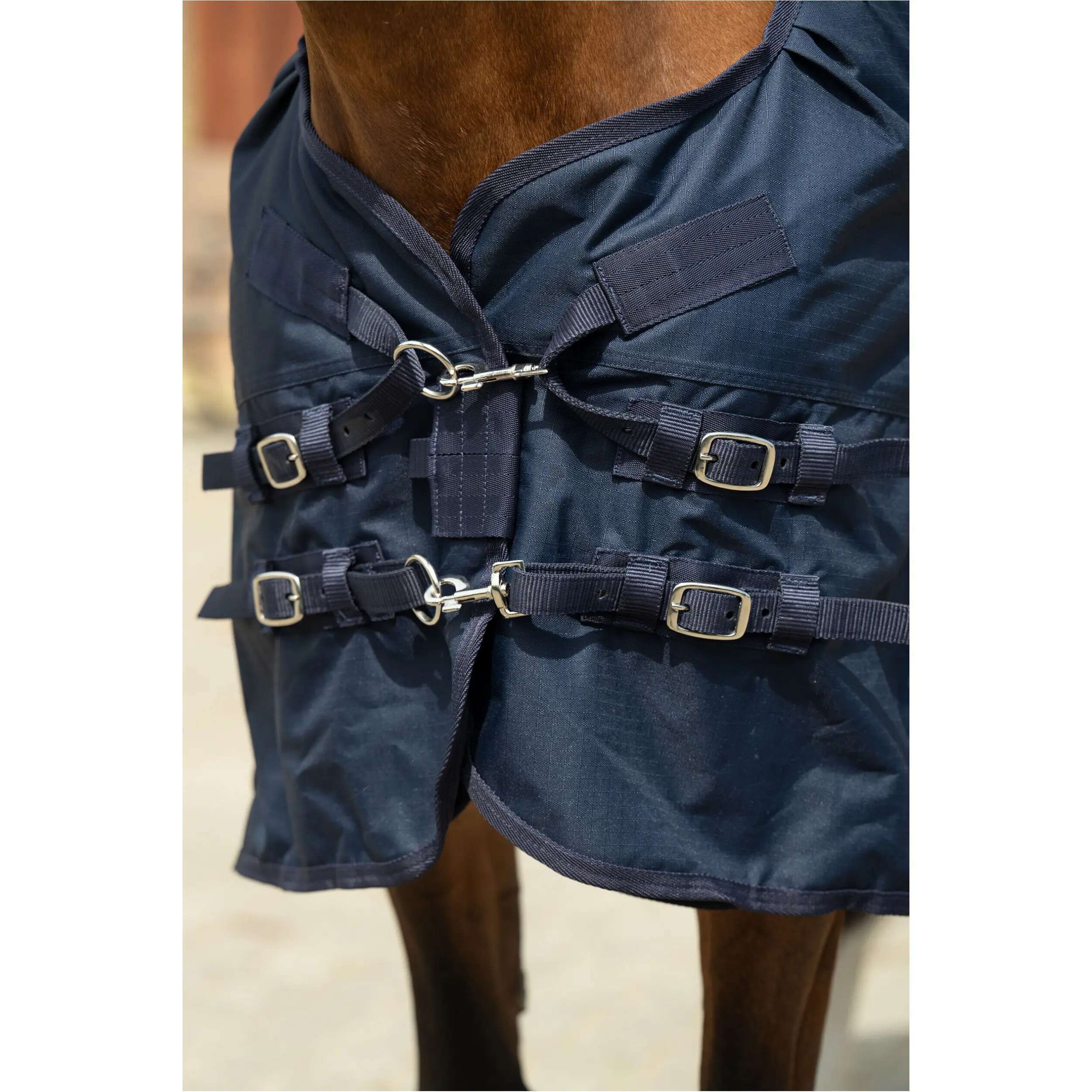 Weidedecke Halsteil (abnehmbar) 600D mit Clip in System ohne Liner KOMBI 2 dunkelblau Weidedecke Halsteil (abnehmbar) 600D mit Clip in System ohne Liner KOMBI 2 dunkelblau