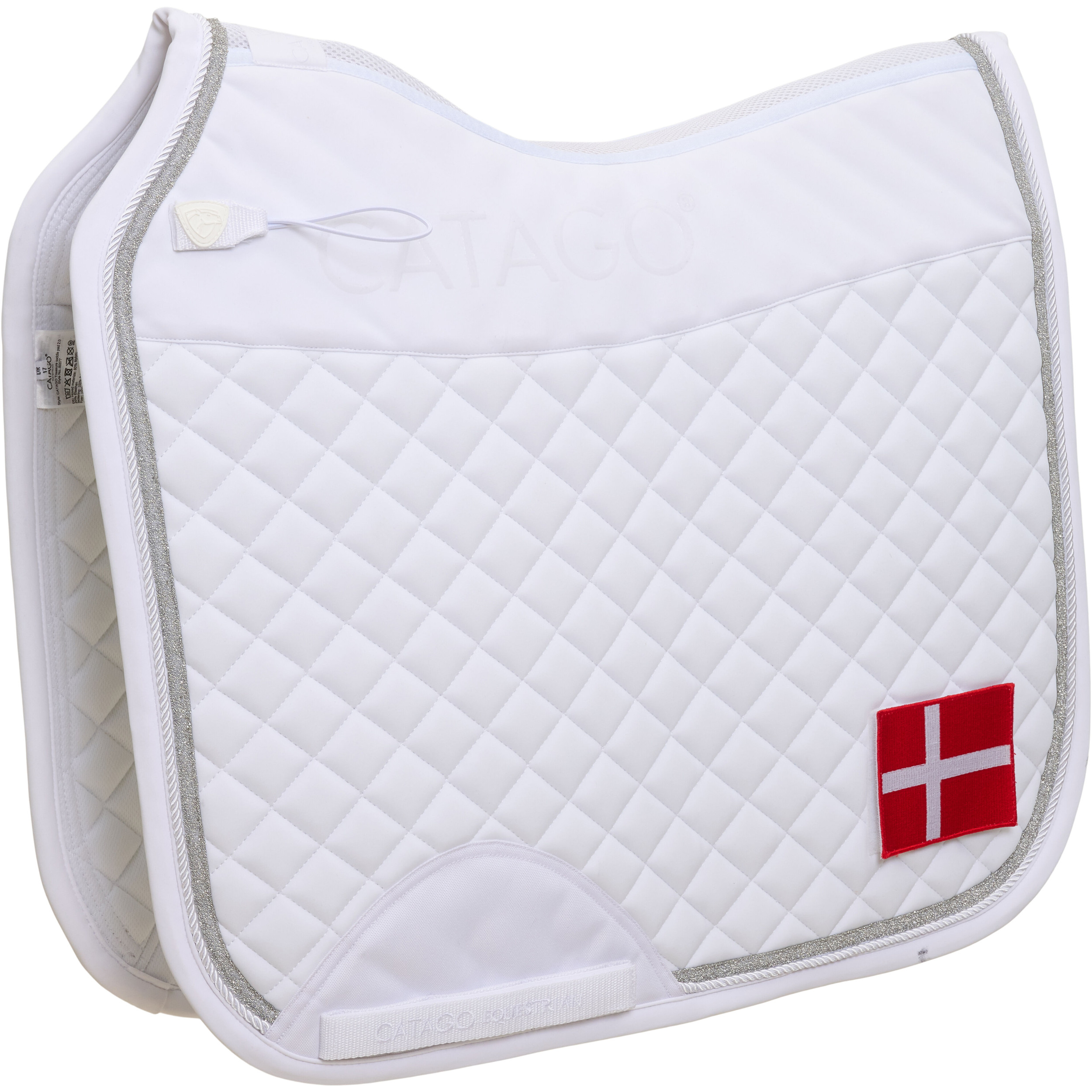 Schabracke mit Startnummer TREASURE 2.0 weiß