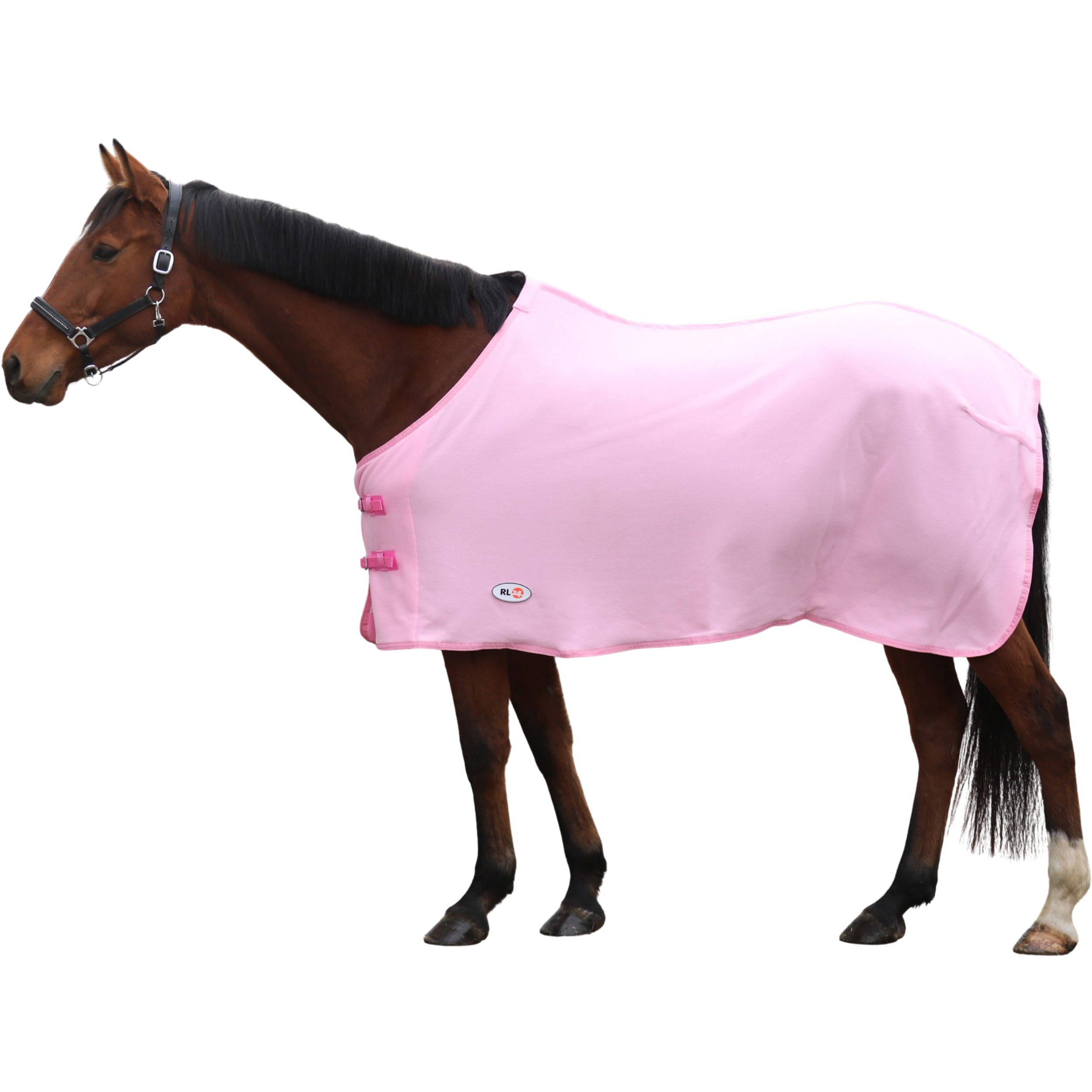 Abschwitzdecke BASICLINE rosa