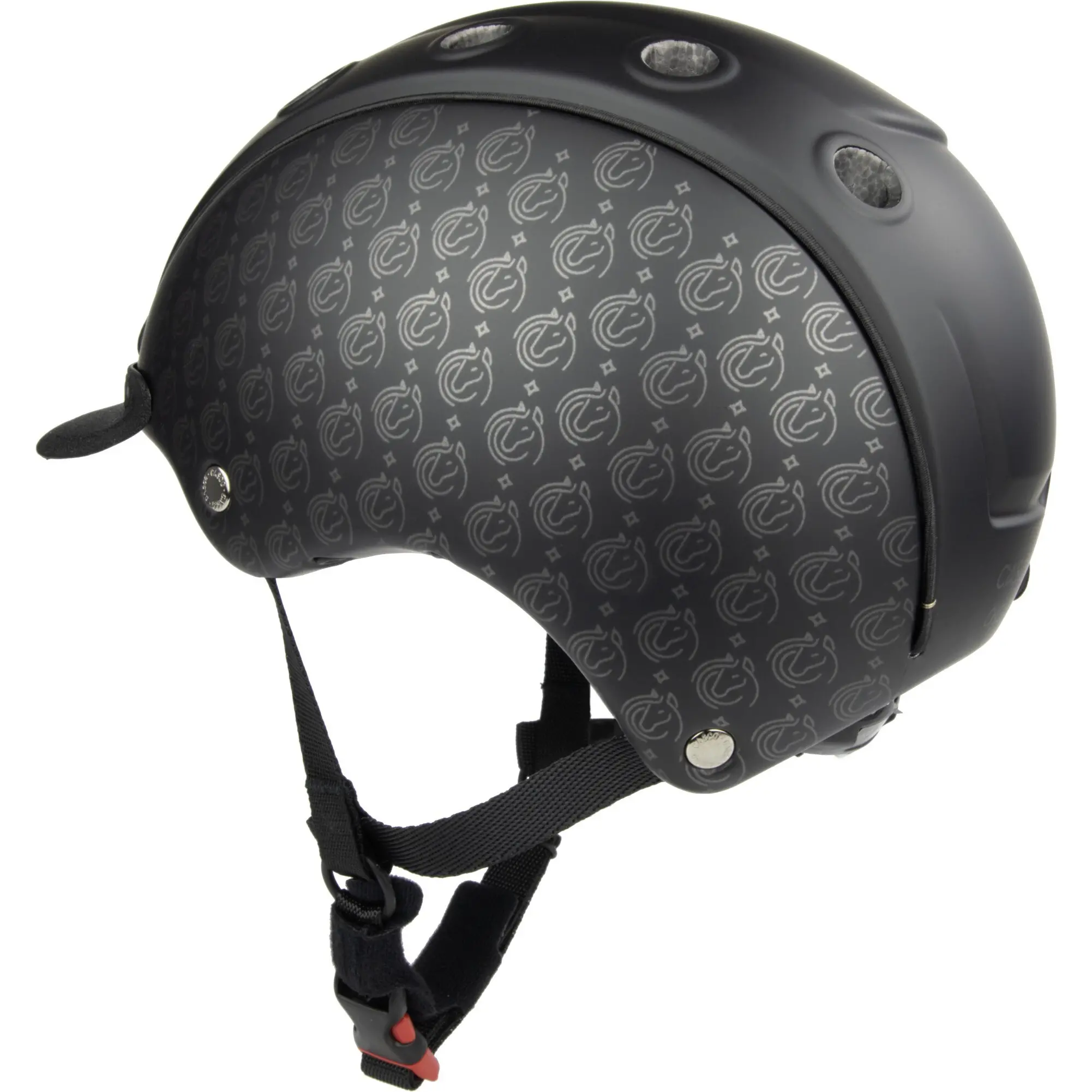 Kinder Reit-, Fahrrad- und Skihelm CHOICE Starlit schwarz print S (52-56cm)