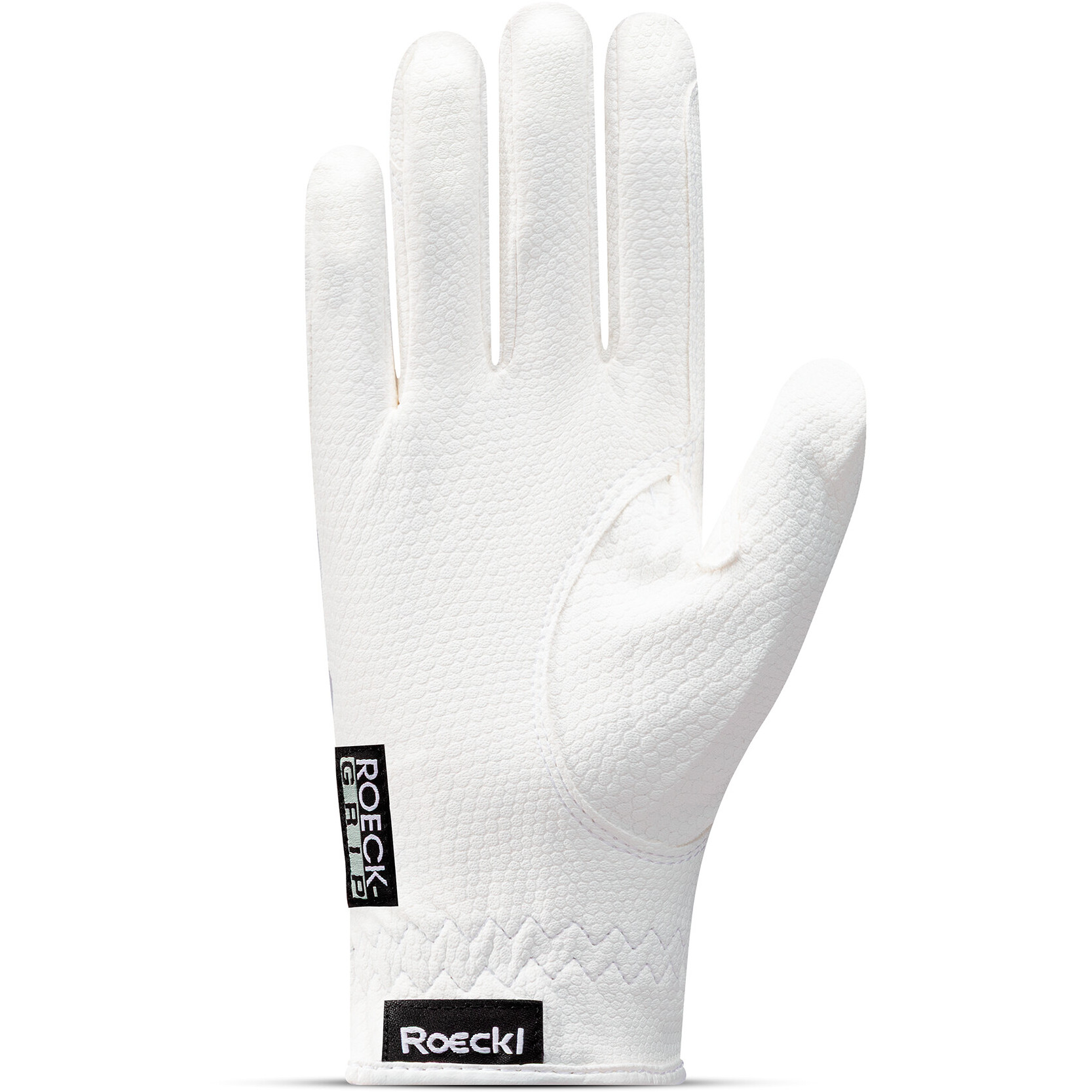 Kinder Reithandschuhe ROECK-GRIP Junior weiß