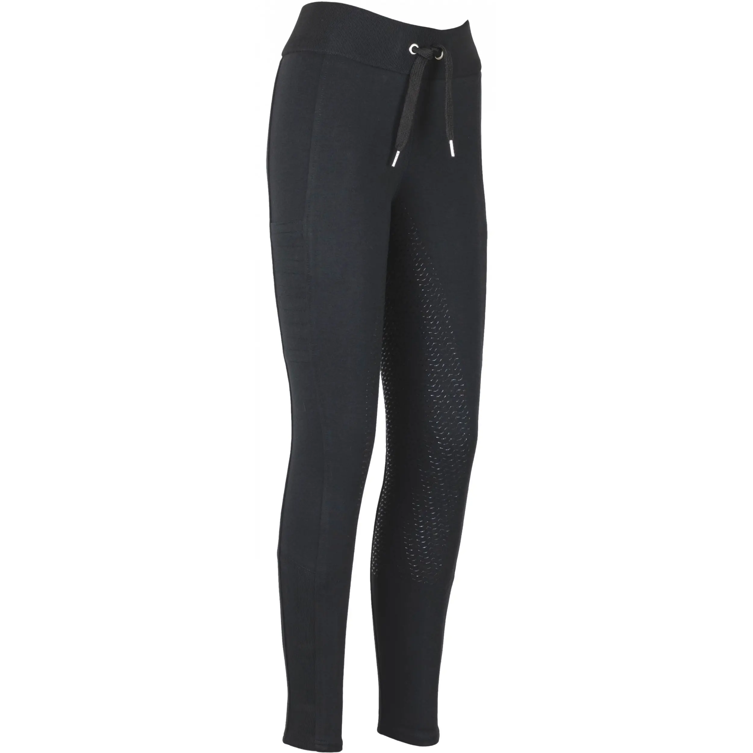 Damen Reitleggings Silikon Vollbesatz HANNA schwarz