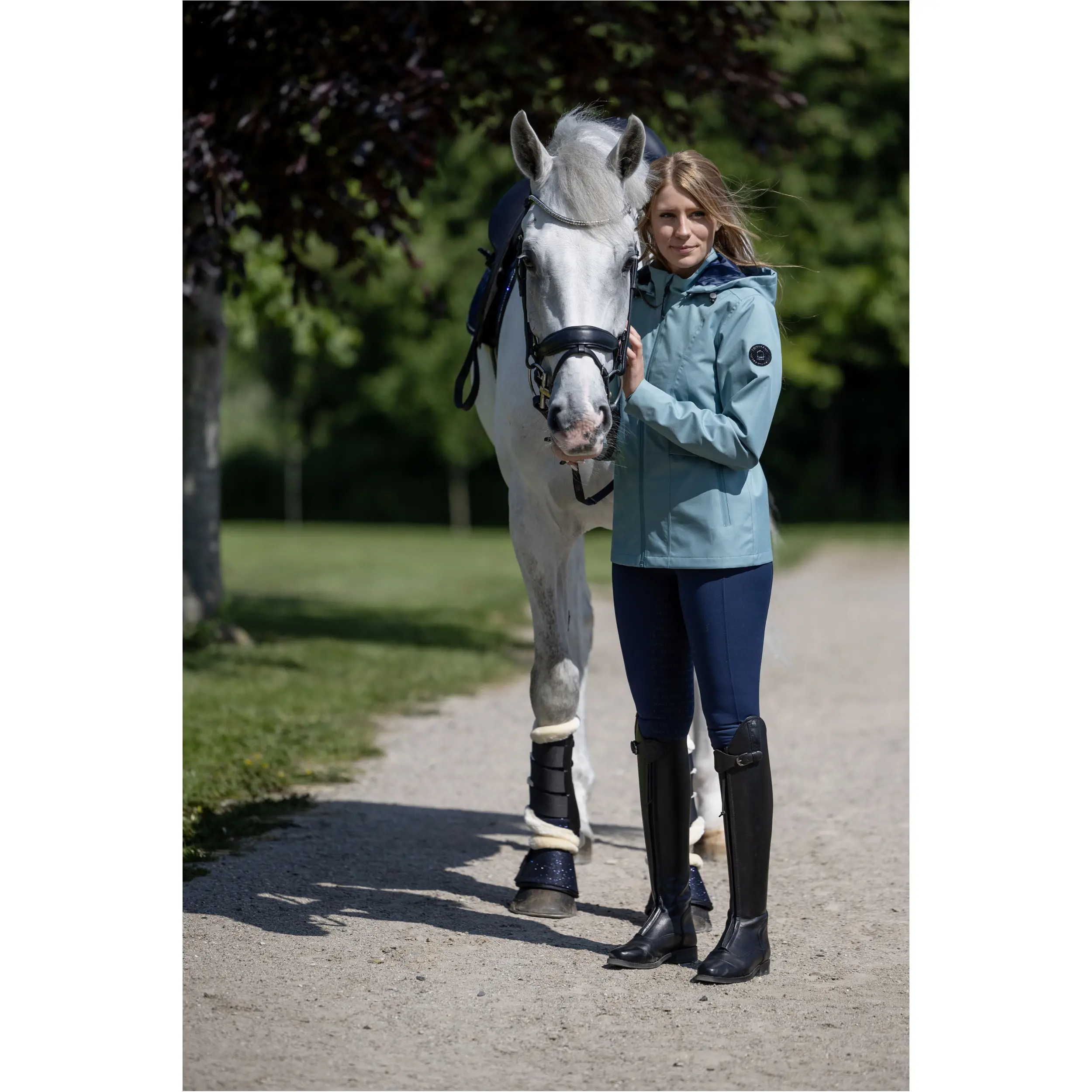 Damen Reitjacke AMELIA arctic