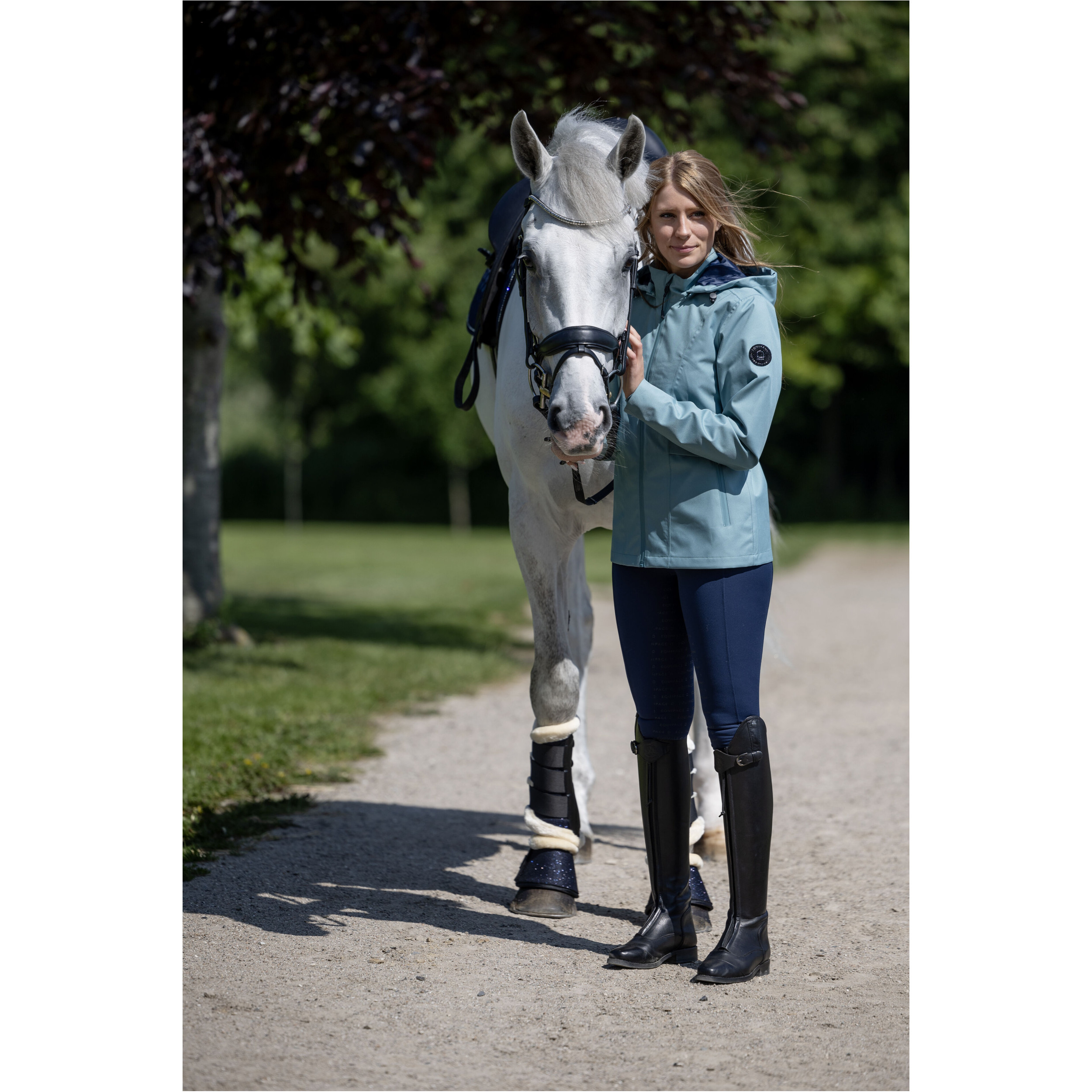 Damen Reitjacke AMELIA arctic