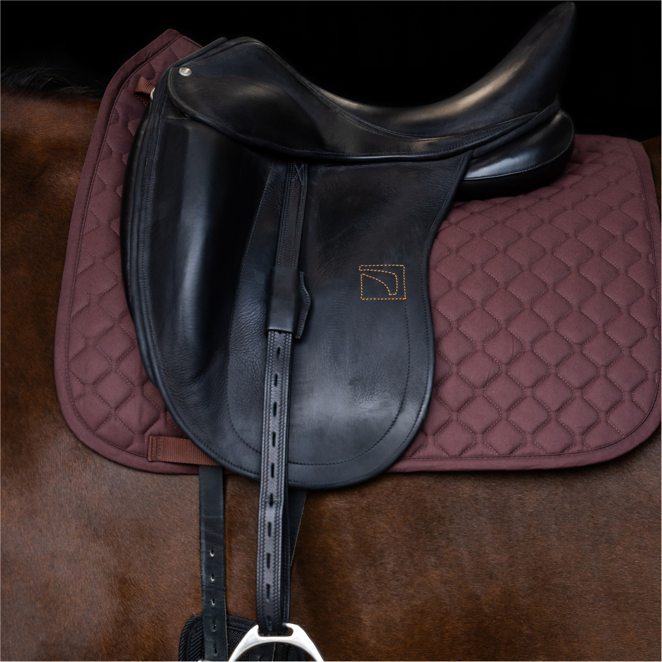 Steigbügelriemen IRH Monoleaf schwarz