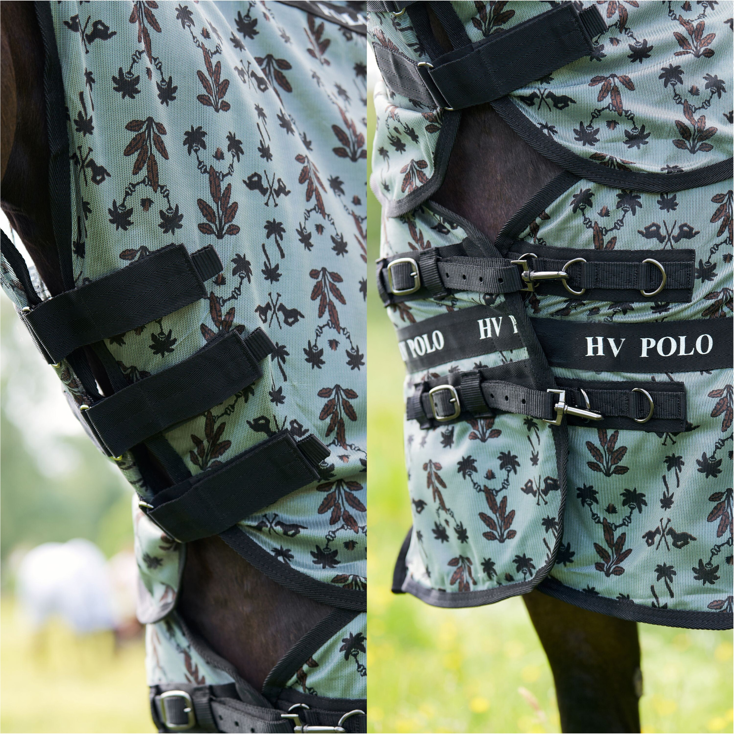 Fliegendecke HVPNena AOP greenery