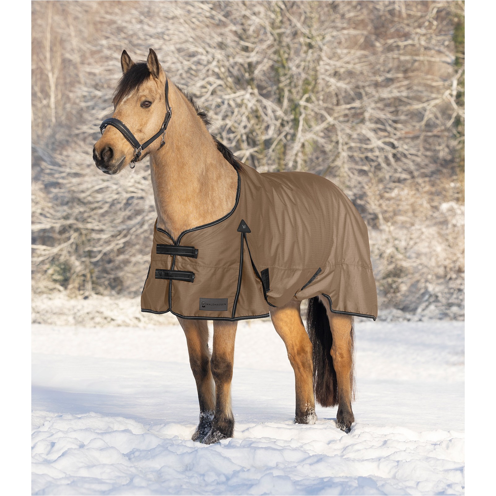 Outdoordecke 200g Füllung 600D ARCTIC cappuccino/schwarz