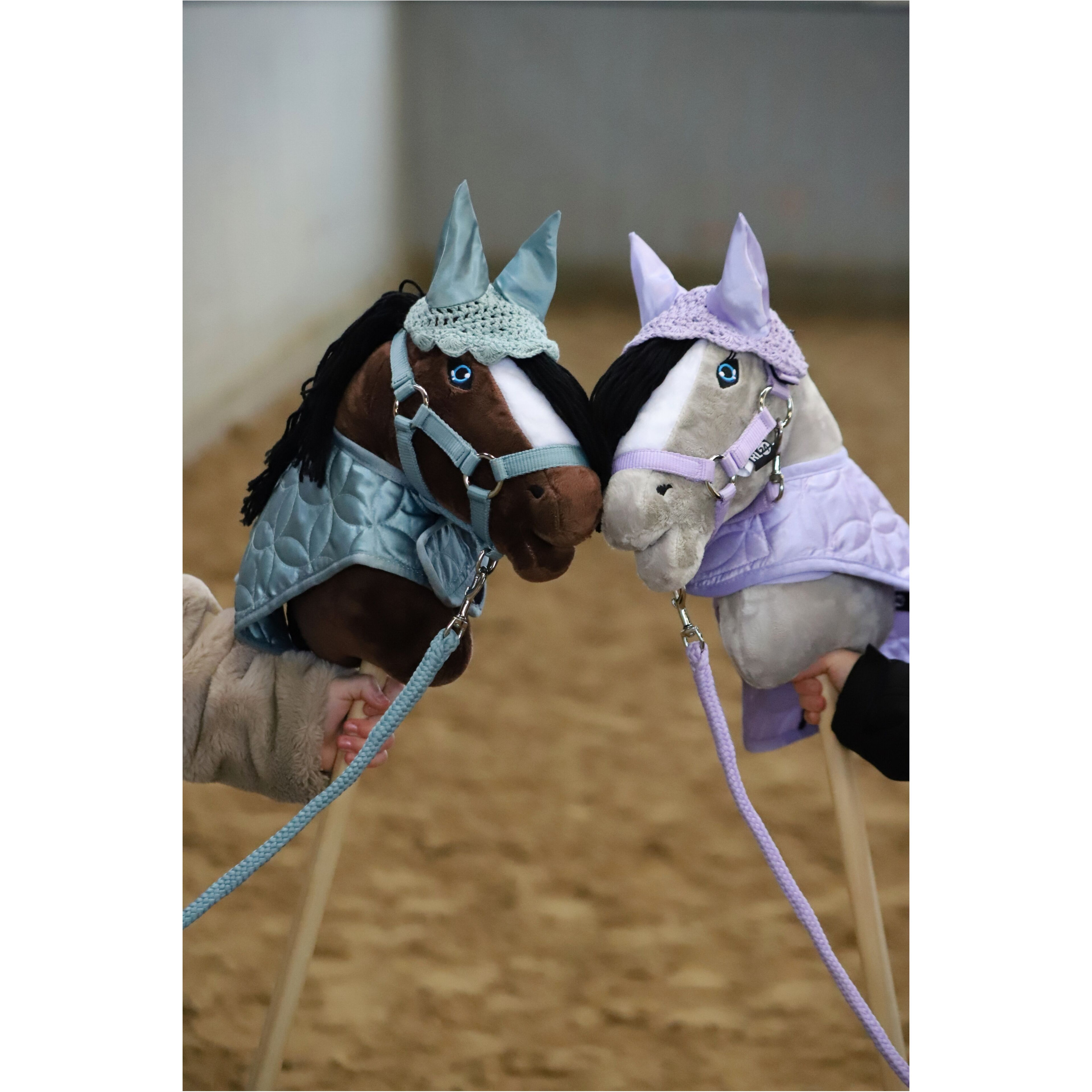 Decke HOBBY HORSING hellgrün