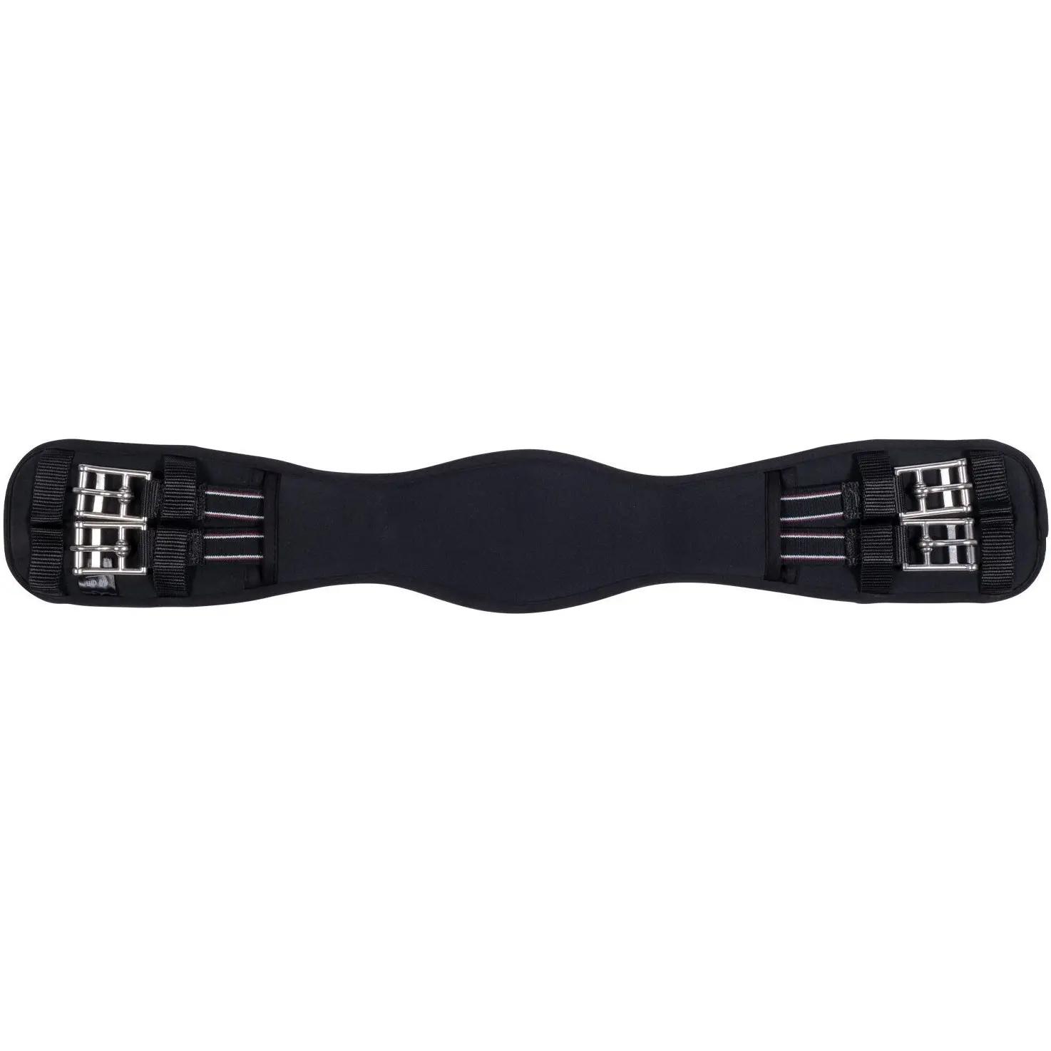 Dressurgurt ohne Elastik MEMORY FOAM schwarz