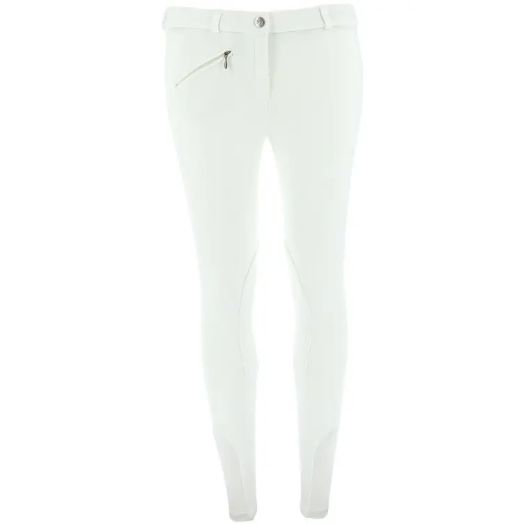 Damen Reithose Kniebesatz DJERBA weiß