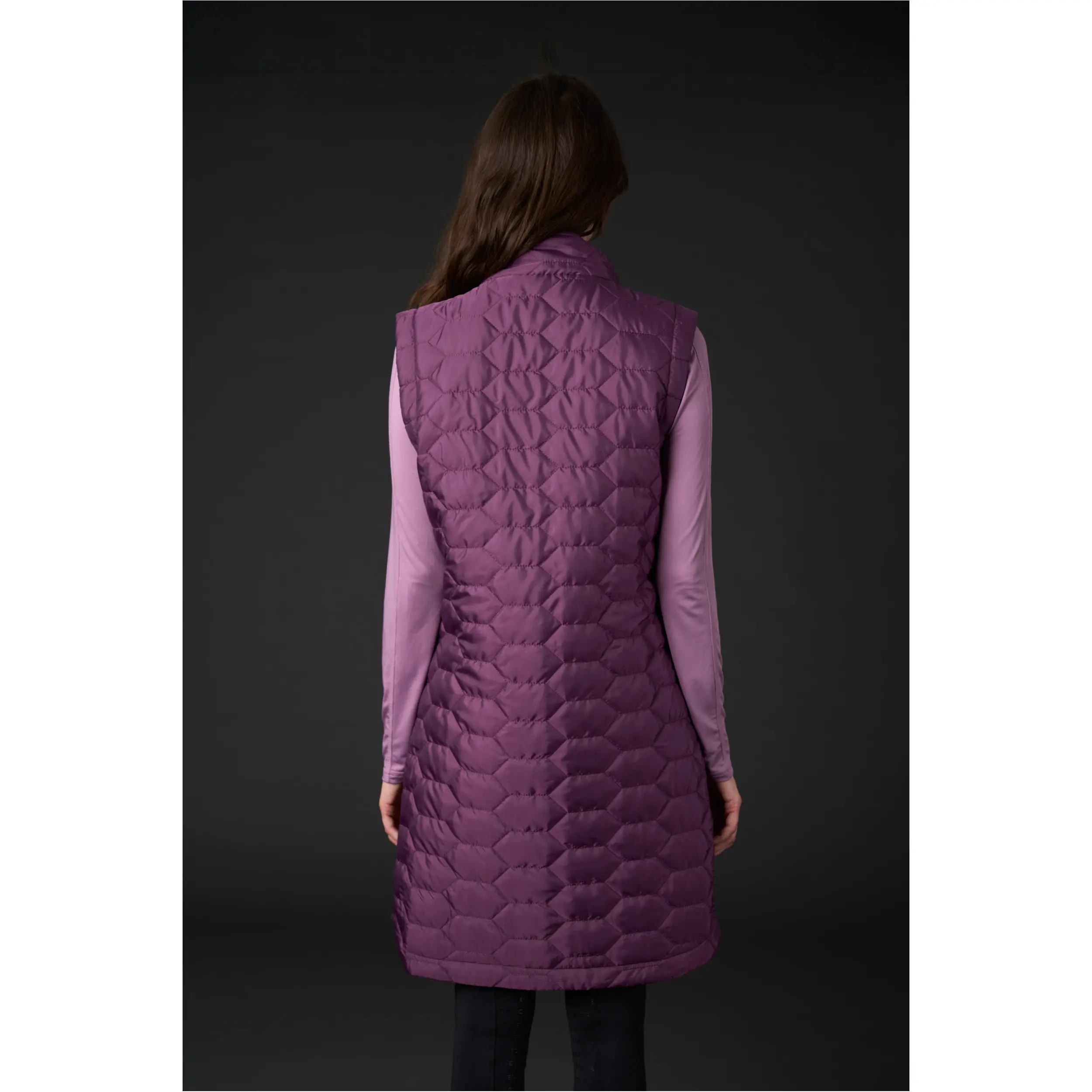 Damen Langweste TIANNA italian plum Damen Langweste TIANNA italian plum