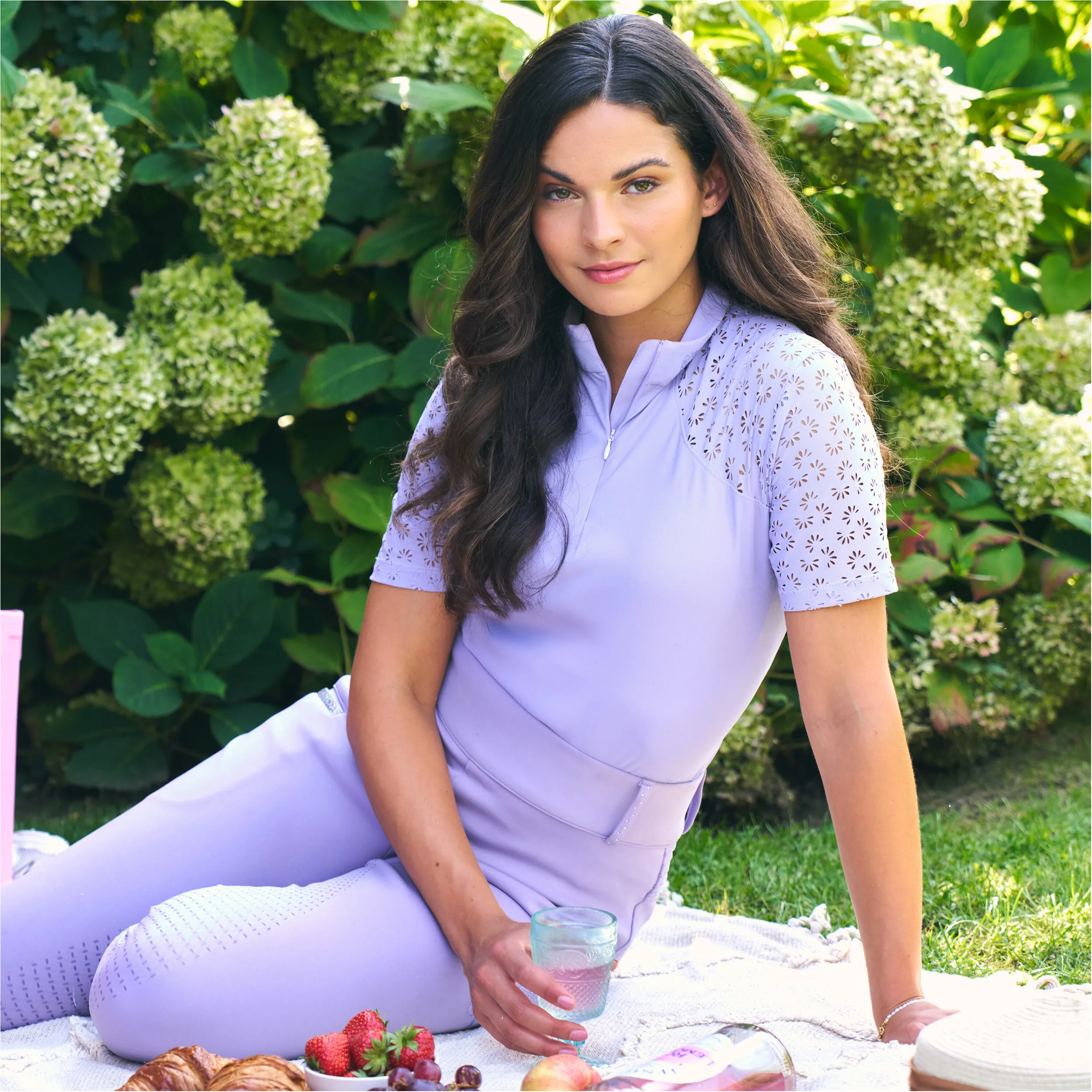 Damen Top IRHBreeze wisteria