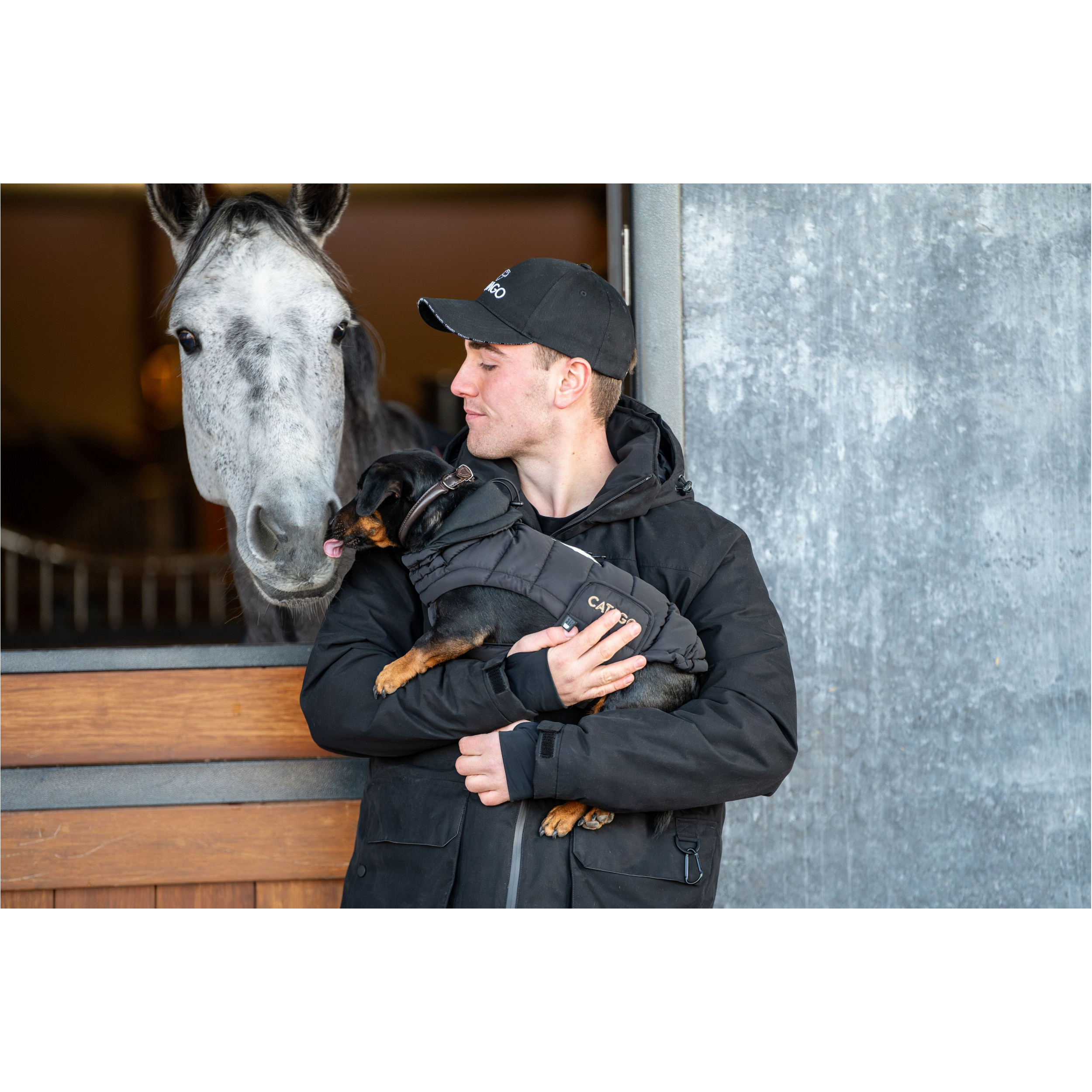 Hundedecke PUFFER FIR-Tech schwarz