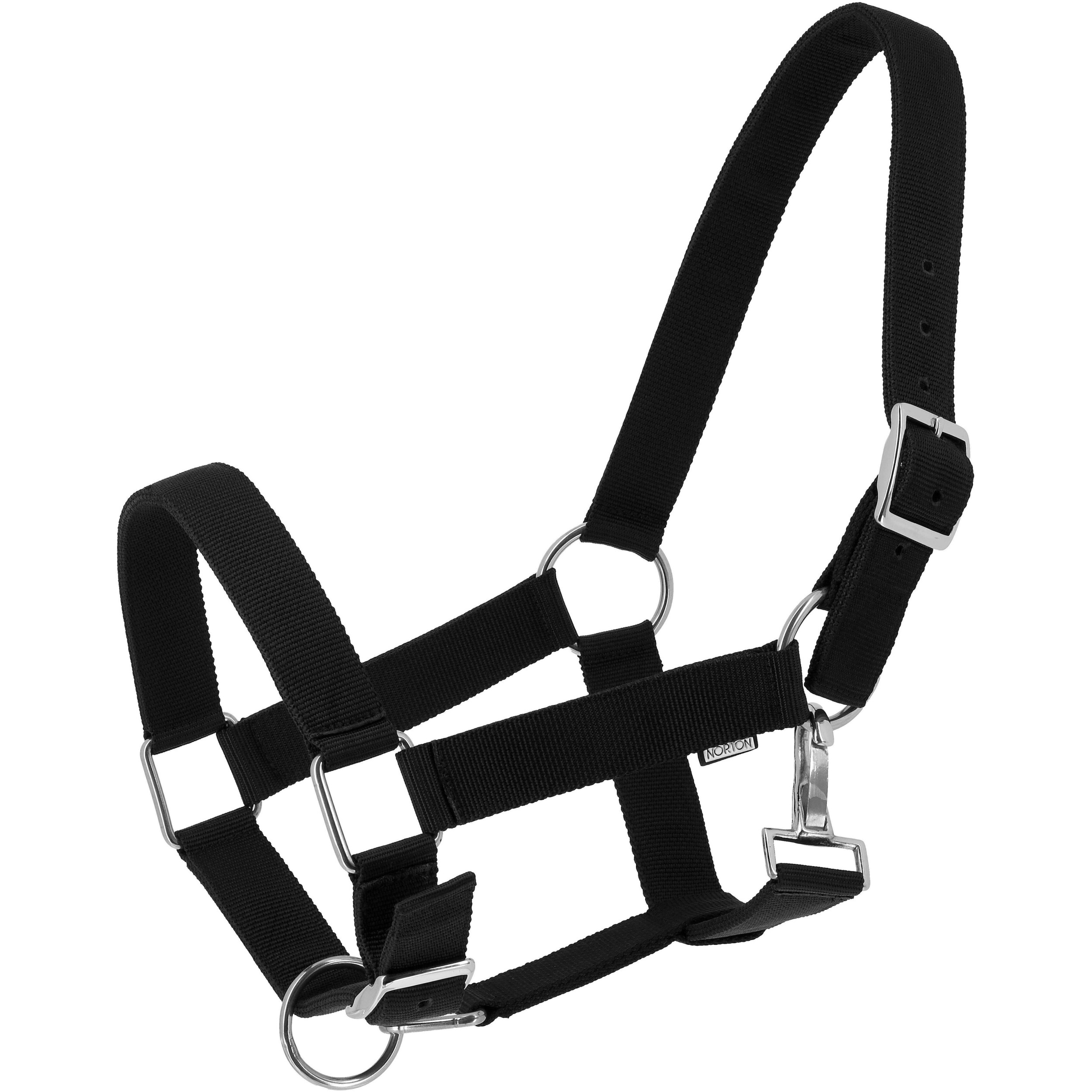 Halfter EXTRA schwarz großes Warmblut