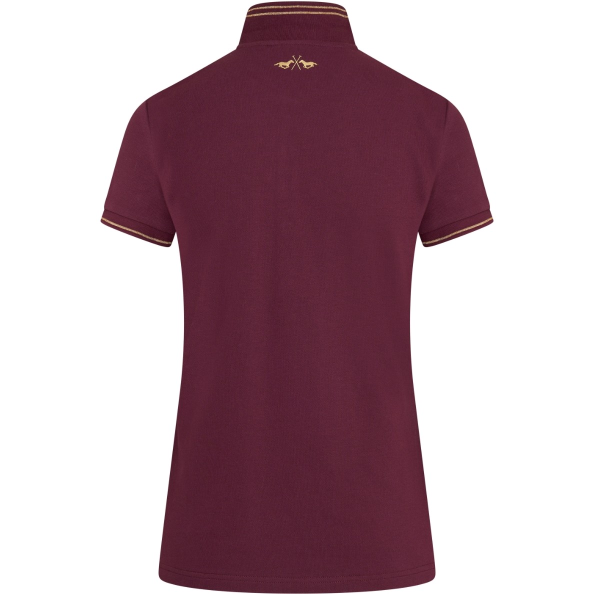 Damen Poloshirt HVPBeau dark berry