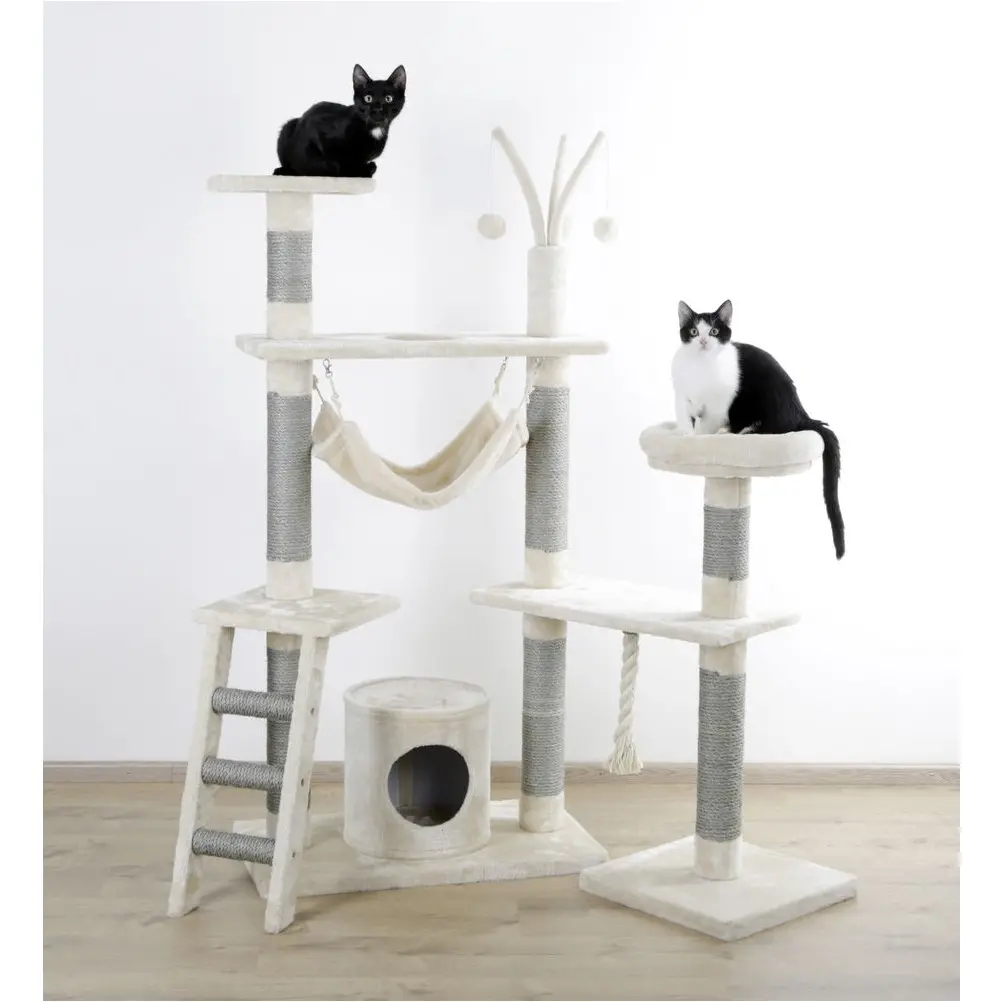 Kratzbaum CREATIV ADVENTURE beige/grau 150cm 