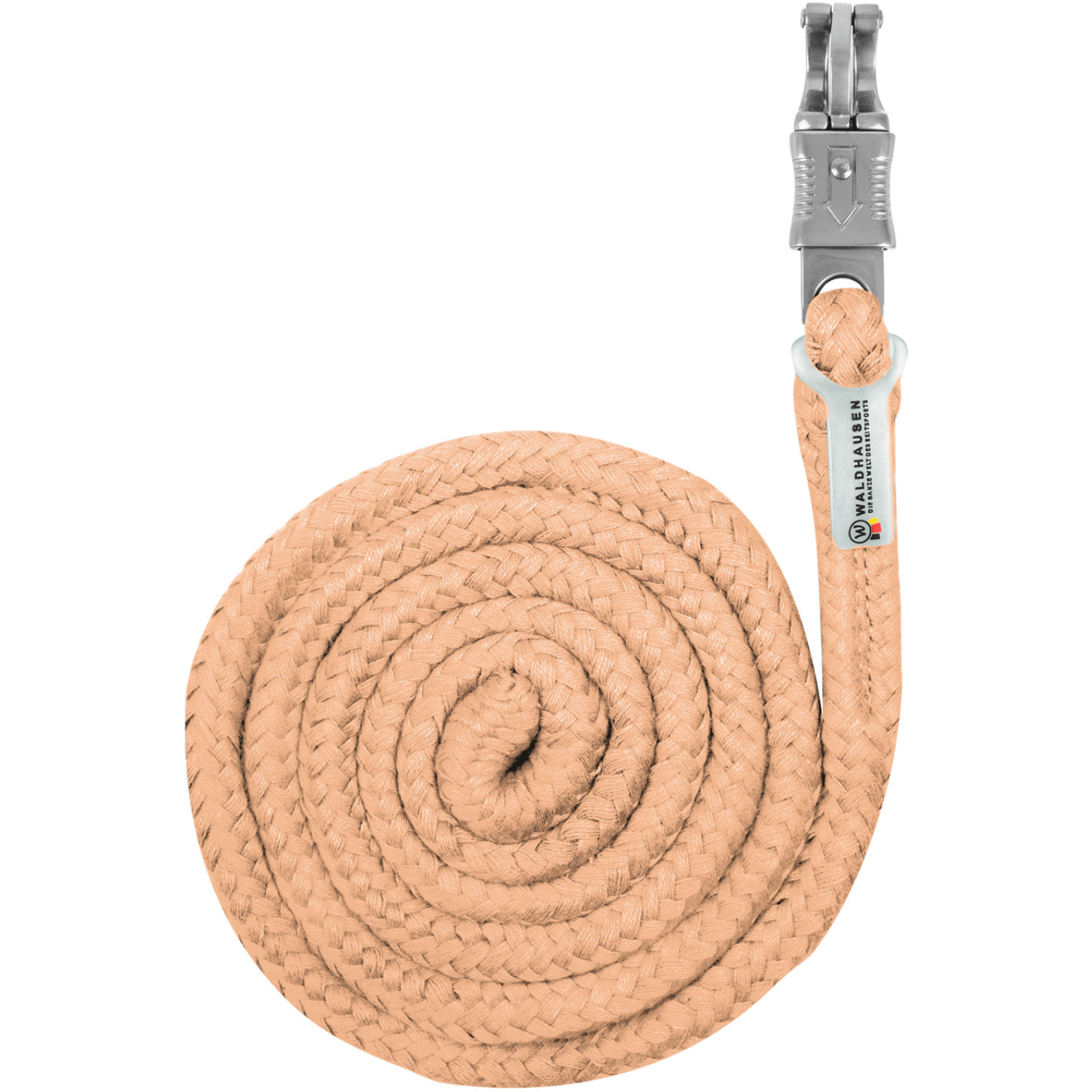 Anbindestrick mit Panikhaken PLUS pfirsich 200cm