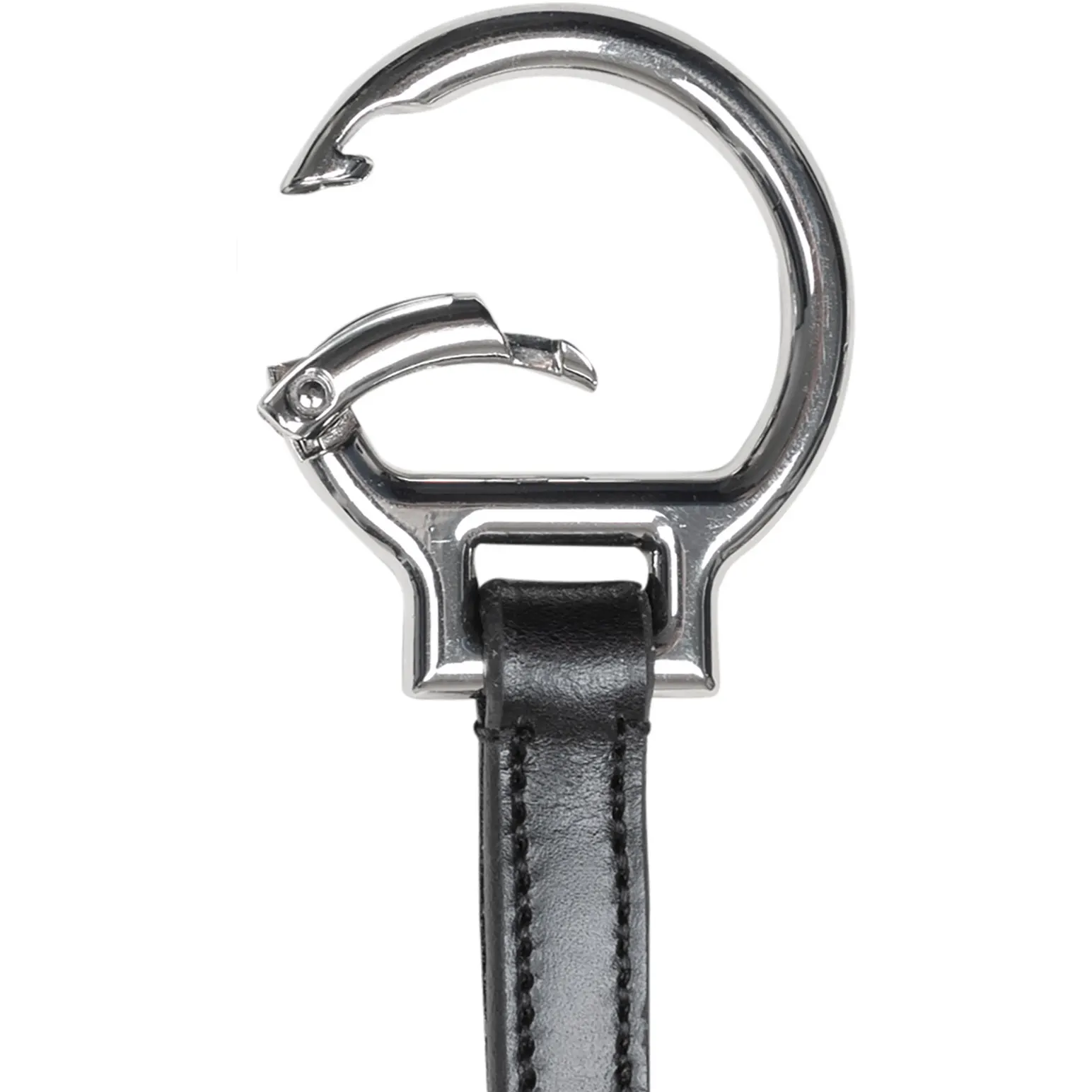 Martingalgabel mit Snap-Ringen X-Line schwarz Martingalgabel mit Snap-Ringen X-Line schwarz
