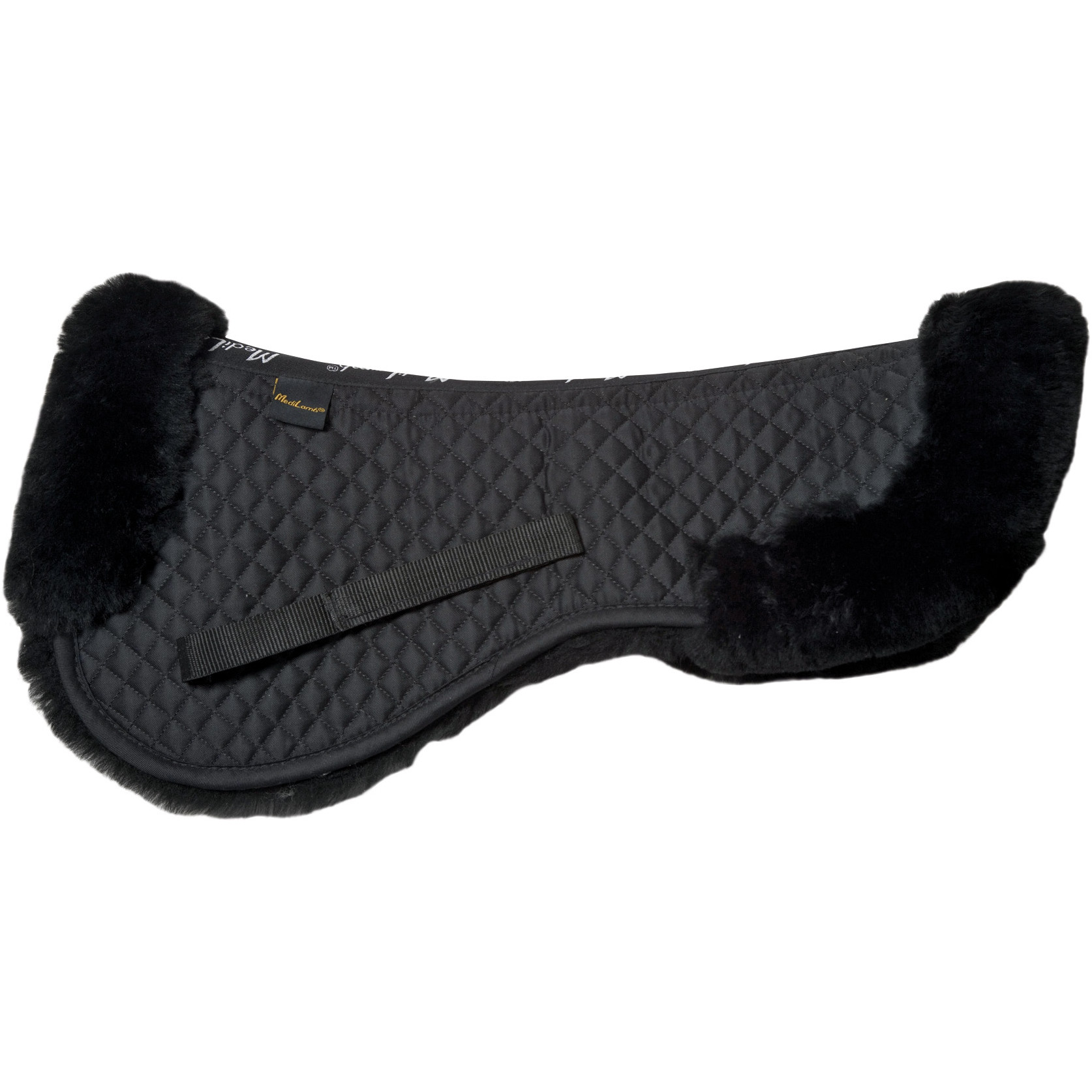 Sattelkissen Lammfell MediLamb schwarz