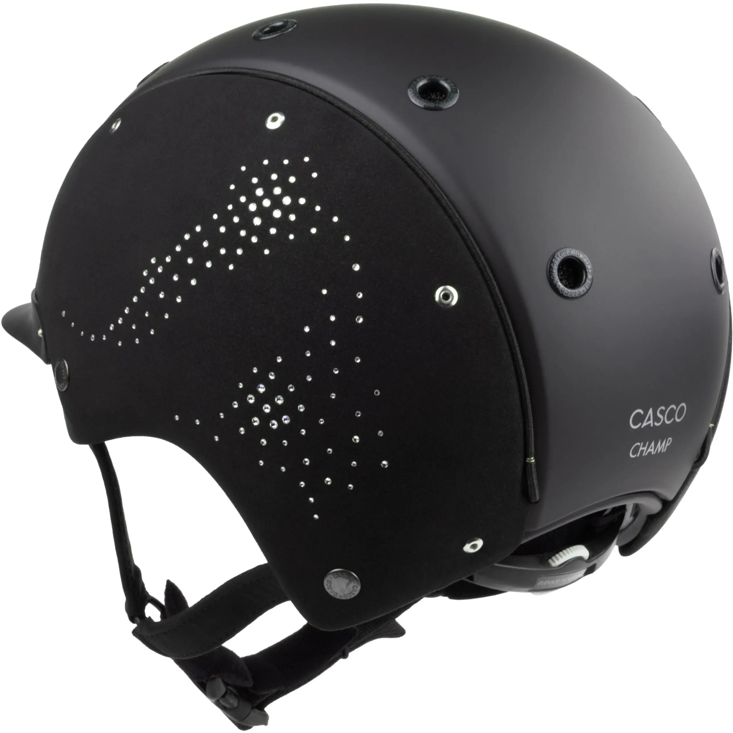 Reithelm CHAMP schwarz Swarovski