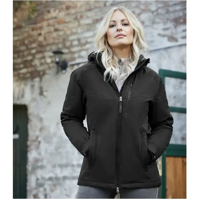 Damen Winter Reitparka NORDIC schwarz