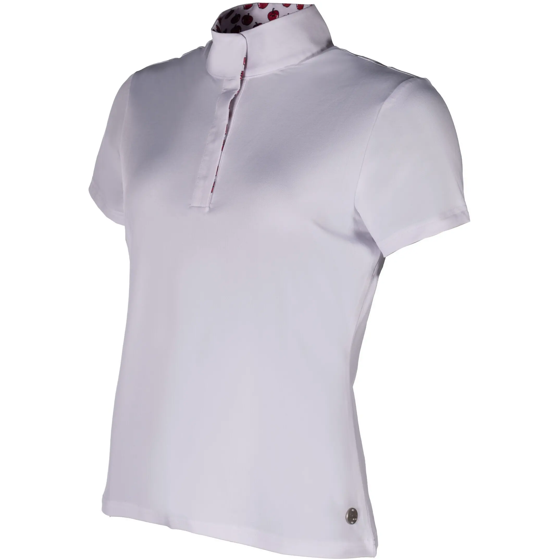 Damen Turniershirt Kurzarm HUNTER weiß Damen Turniershirt Kurzarm HUNTER weiß