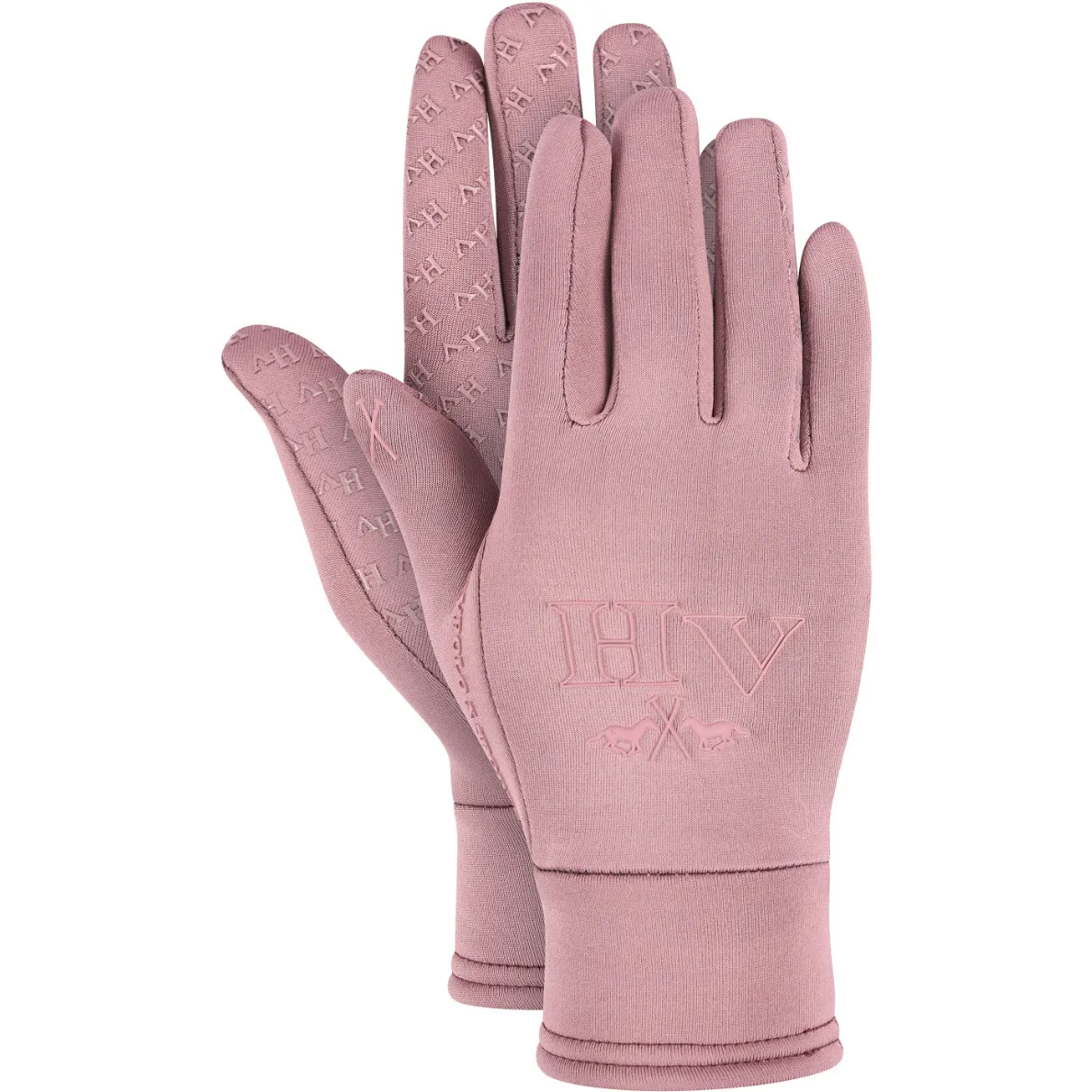 Winter Damen Reithandschuhe mauve