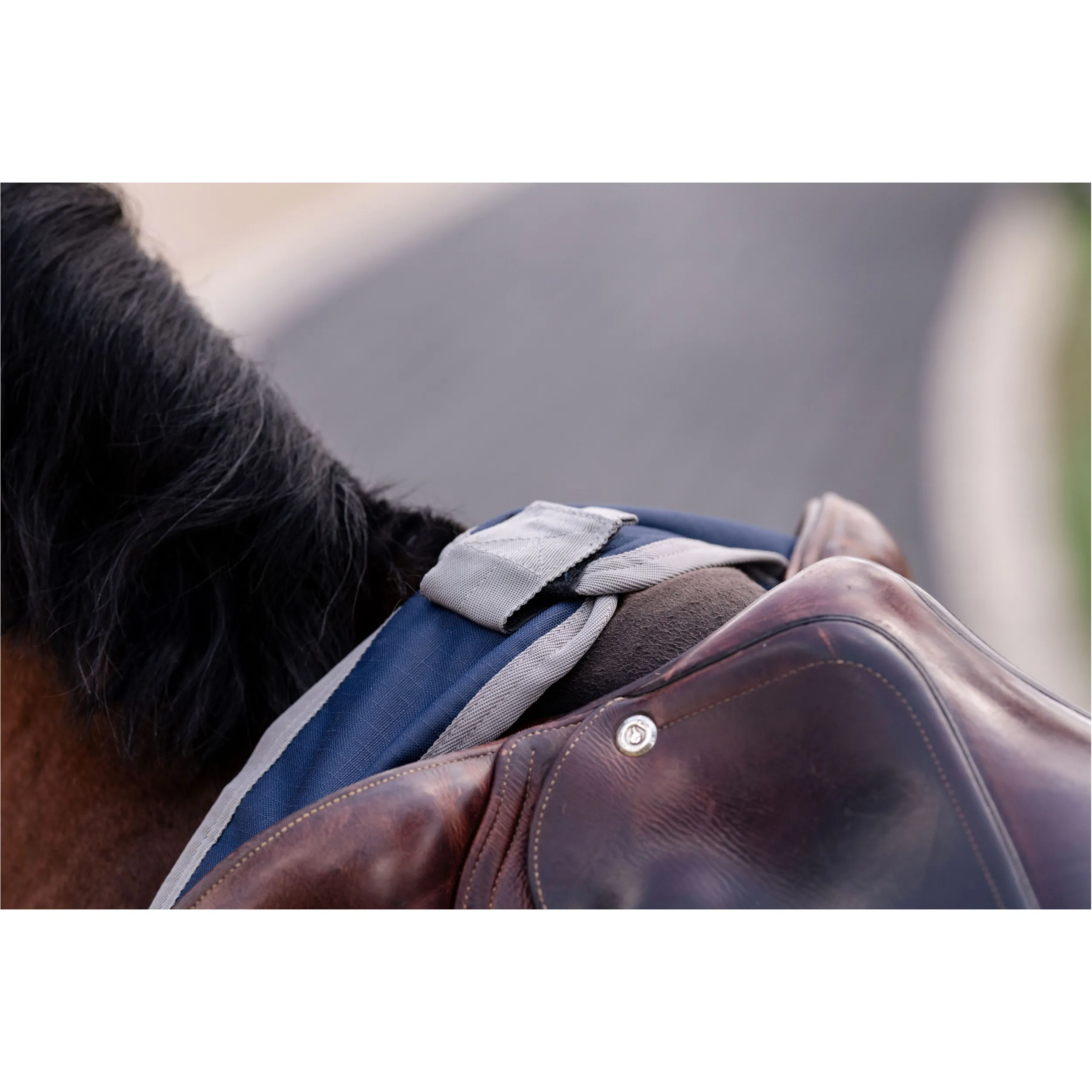 Ausreitdecke 600D AMIGO Ripstop navy/titanium grey