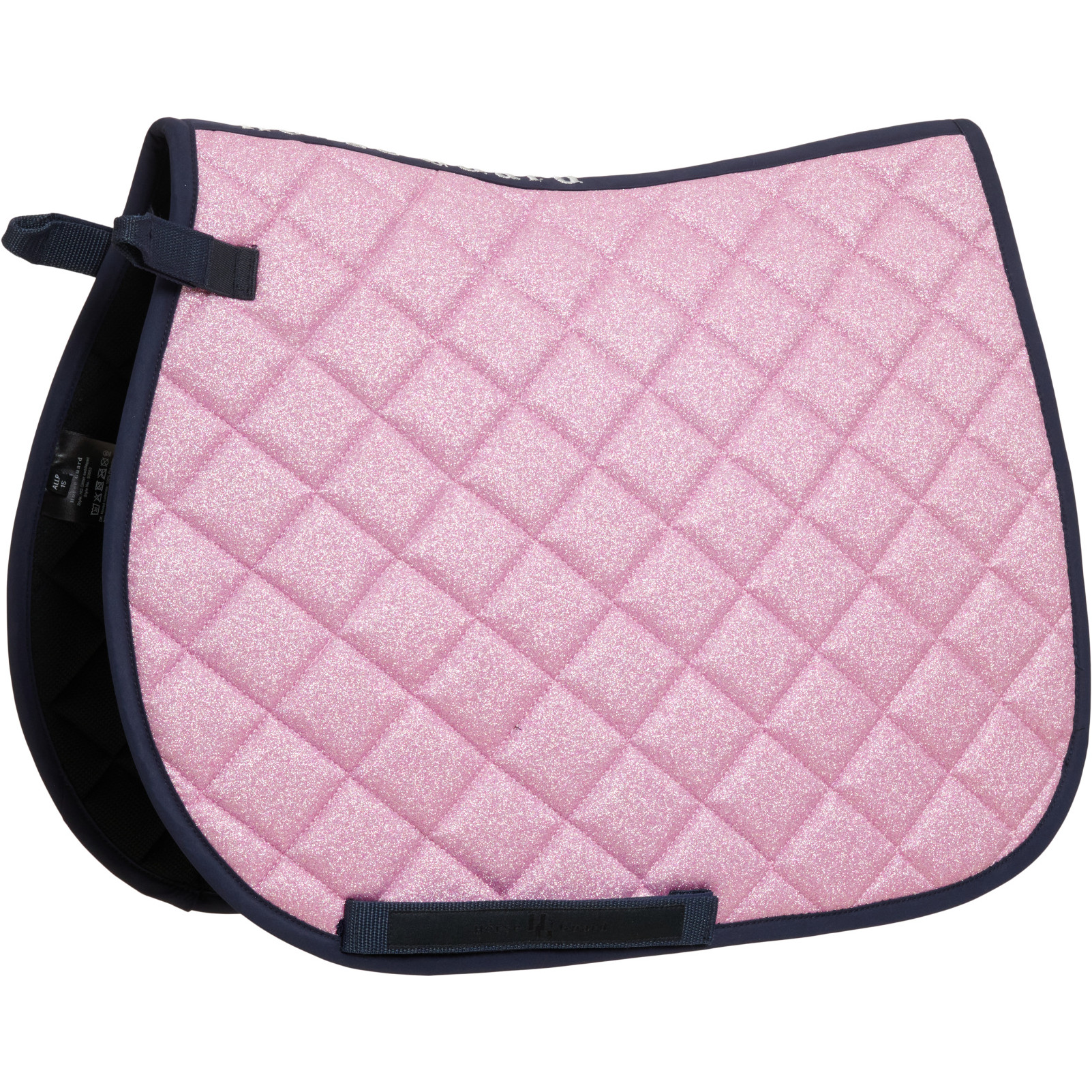 Schabracke GLITTER pink mist