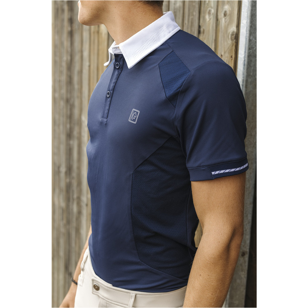 Herren Turniershirt VICTOR marineblau