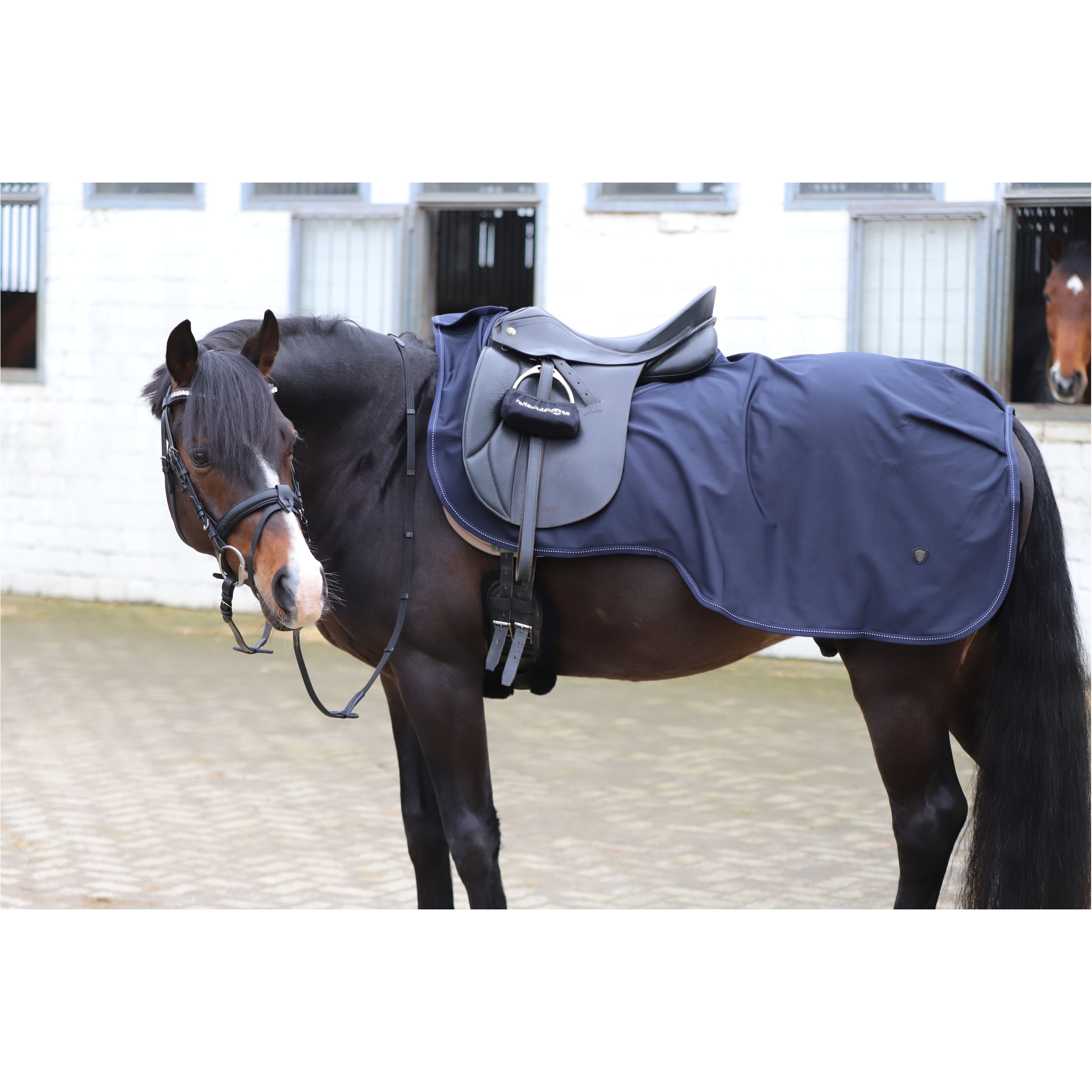 Ausreitdecke EXCLUSIVE dark navy