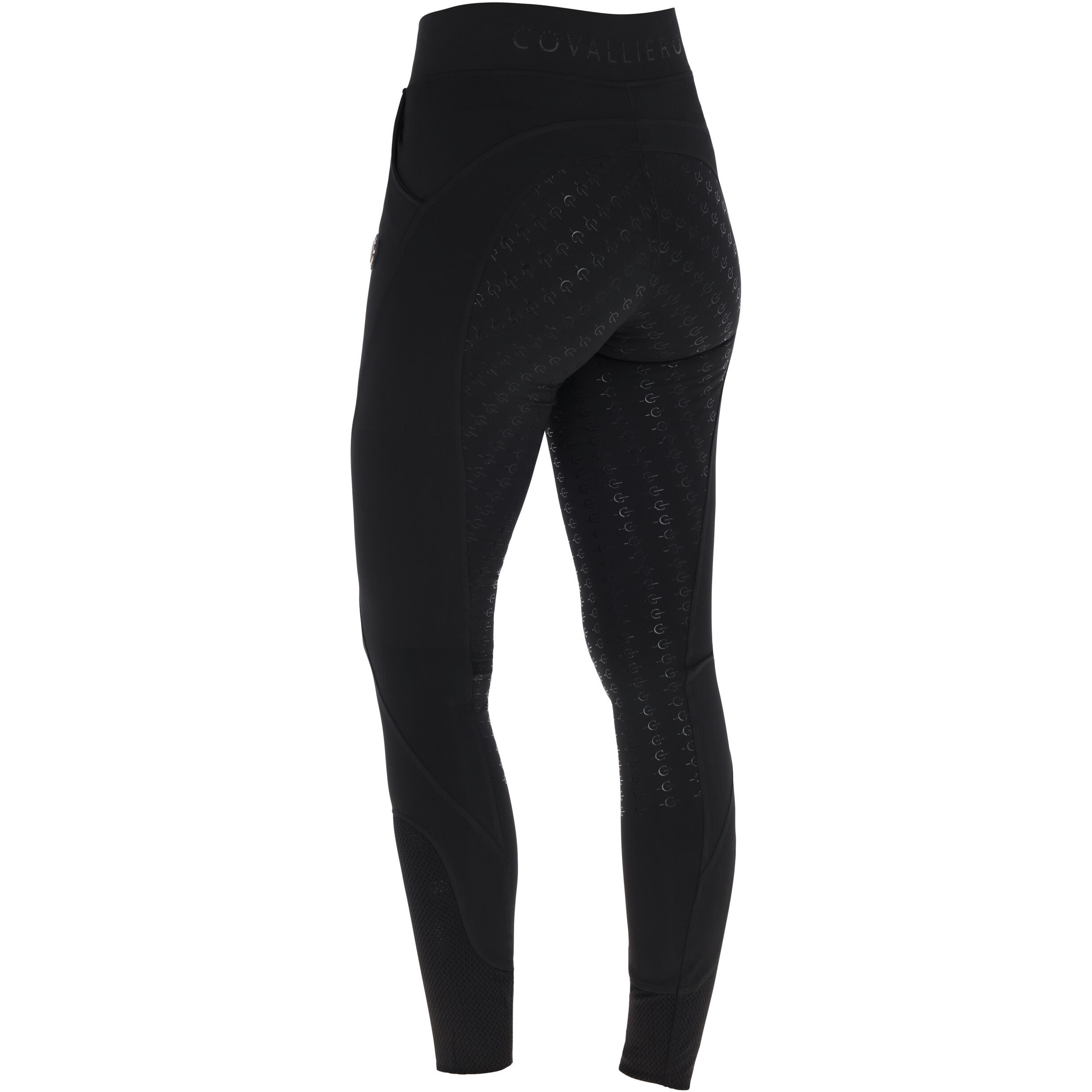 Damen Reitleggings Silikon Vollbesatz F/S 2026 black