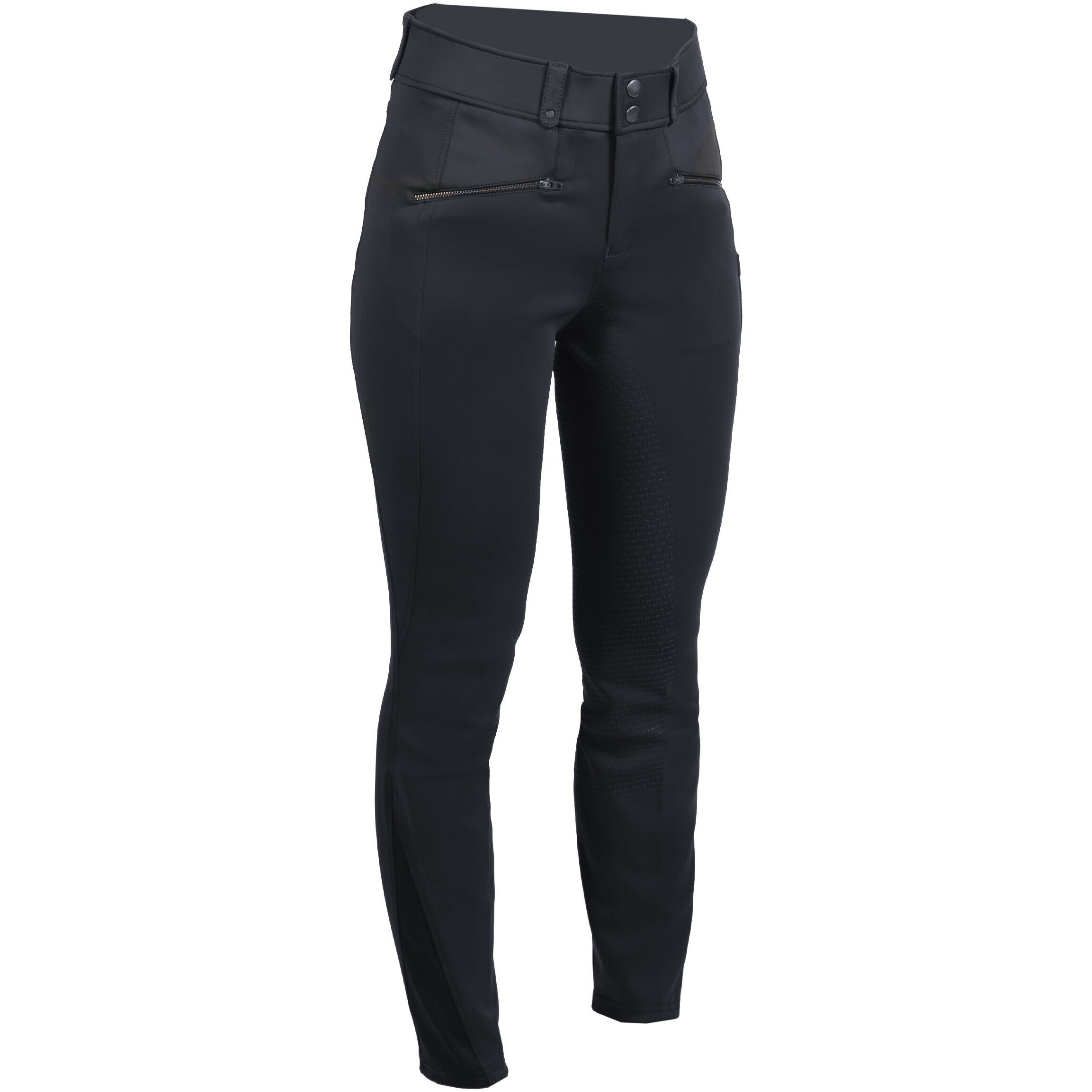 Damen Reithose Silikon Vollbesatz PEARL CITY schwarz