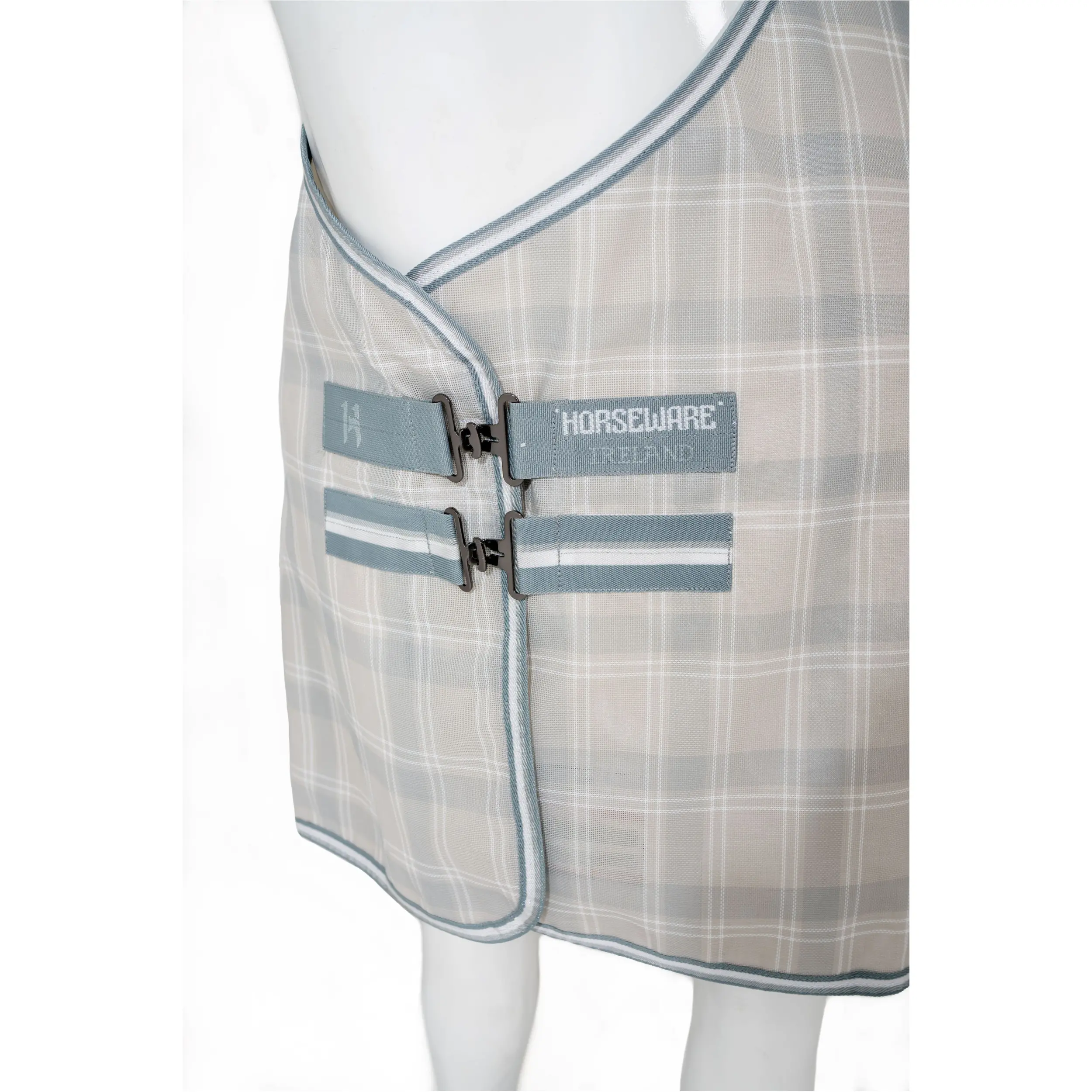 Fliegendecke mit Halsteil (abnehmbar) NEWMARKET Plus Fly Sheet witney charcoal