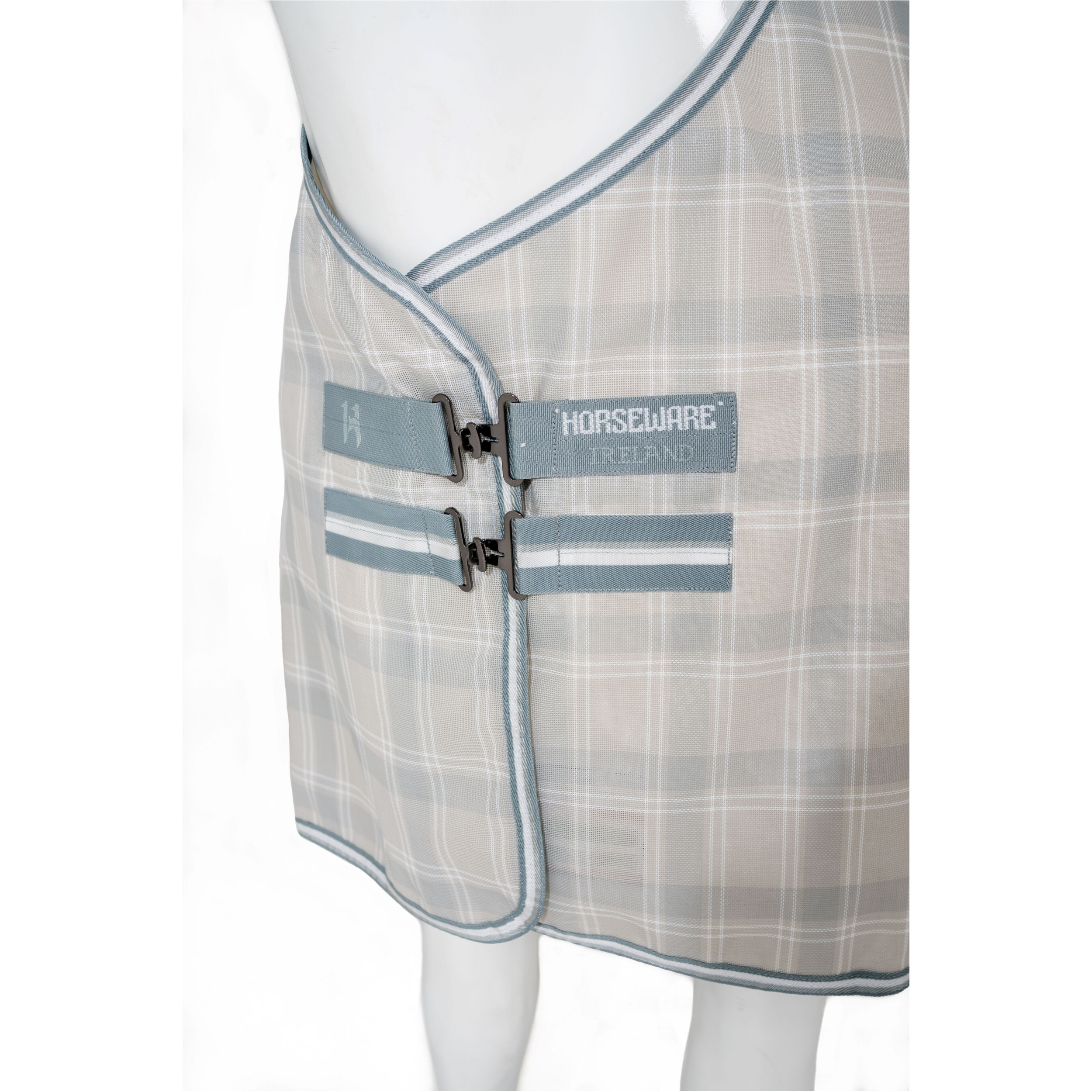 Fliegendecke mit Halsteil (abnehmbar) NEWMARKET Plus Fly Sheet witney charcoal