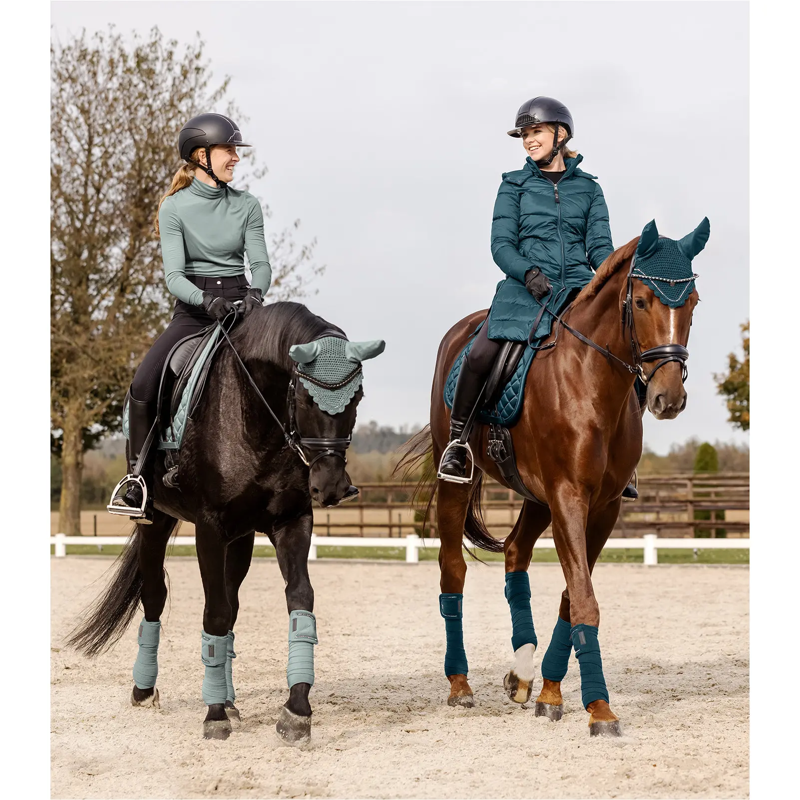 Fliegenohren NEPAL silberblau