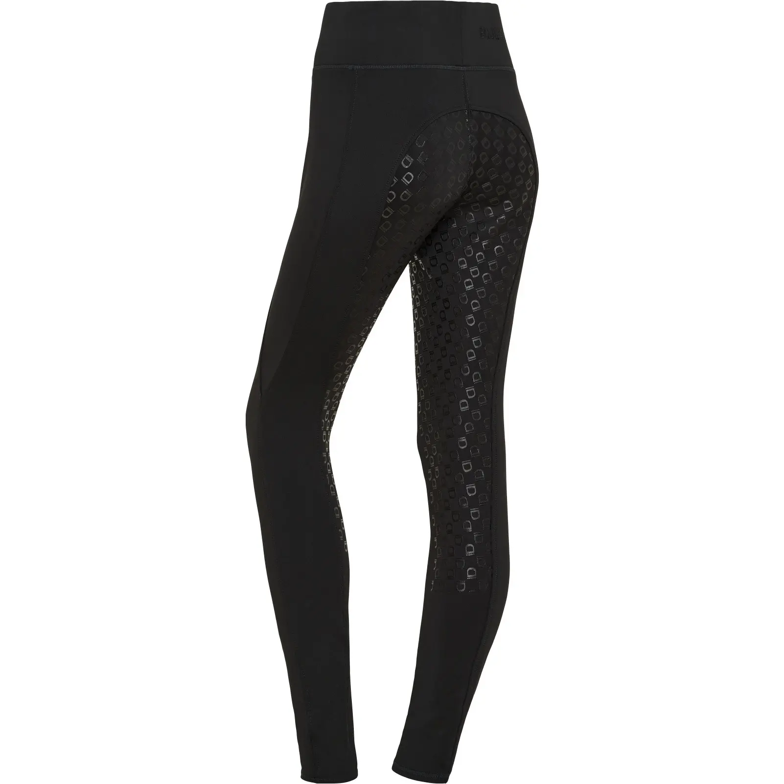 Winter Damen Reitleggings Silikon Vollbesatz SAFINA schwarz