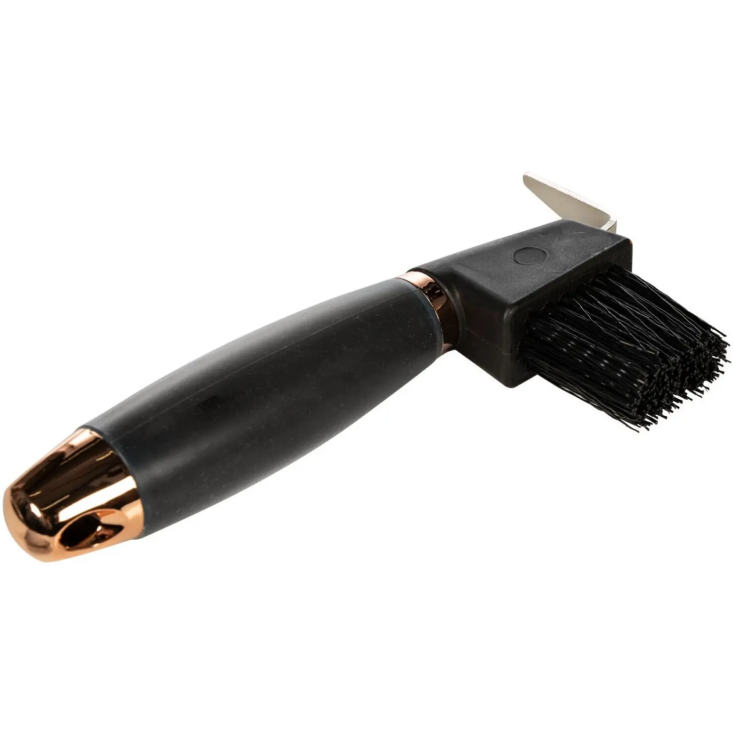 Hufkratzer mit Gelgriff schwarz/rosegold Hufkratzer mit Gelgriff schwarz/rosegold