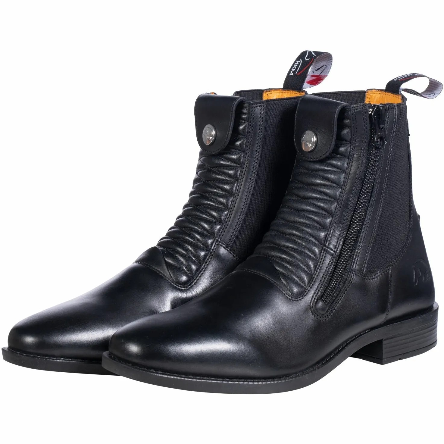 Damen Reitstiefeletten KILLARNEY Echtleder schwarz