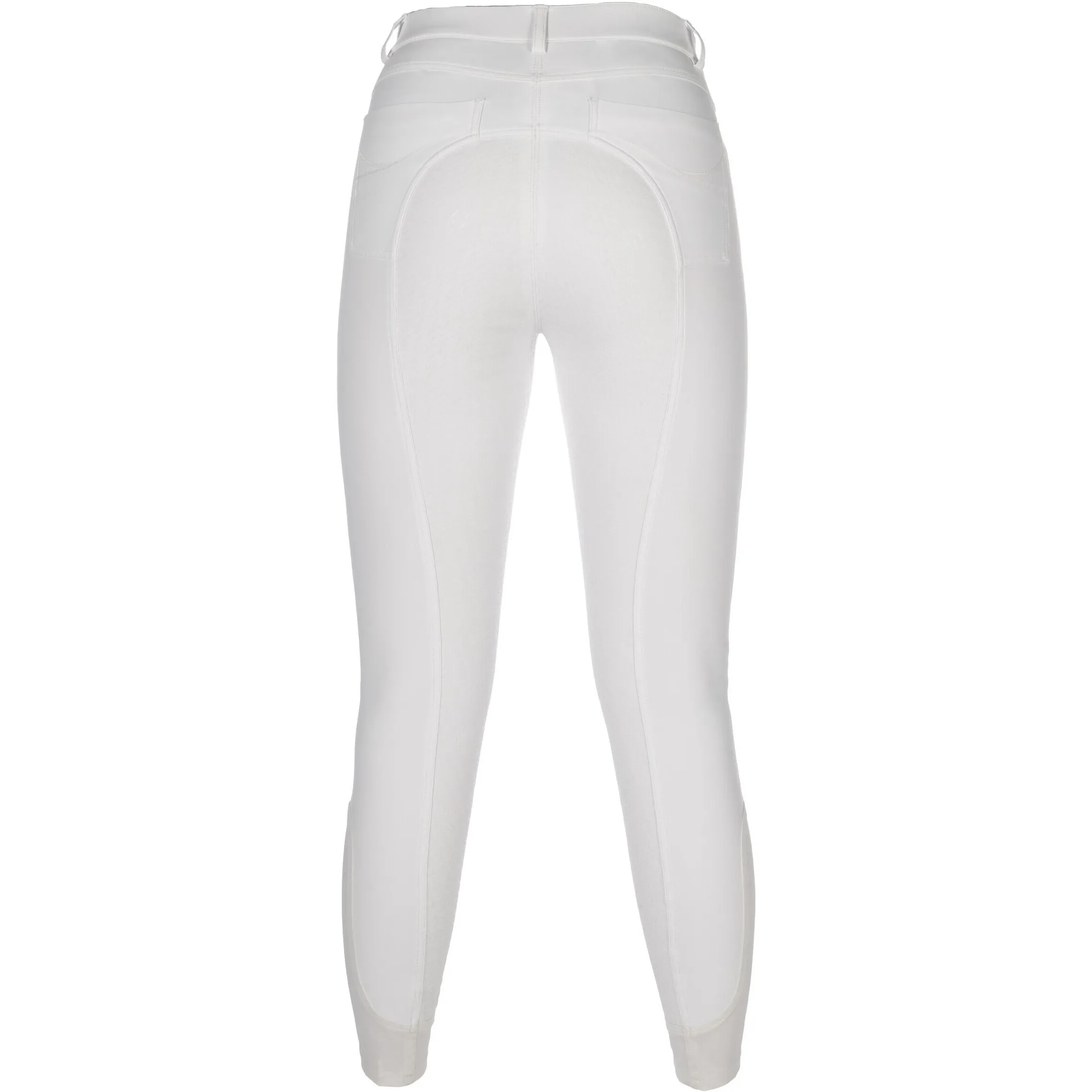 Damen Reithose Silikon Vollbesatz AMALFI weiß
