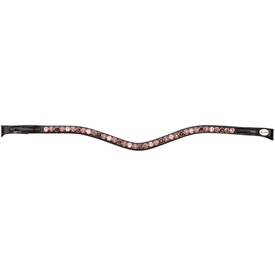 Stirnband KIARA BC2 schwarz/bordeaux-rosé