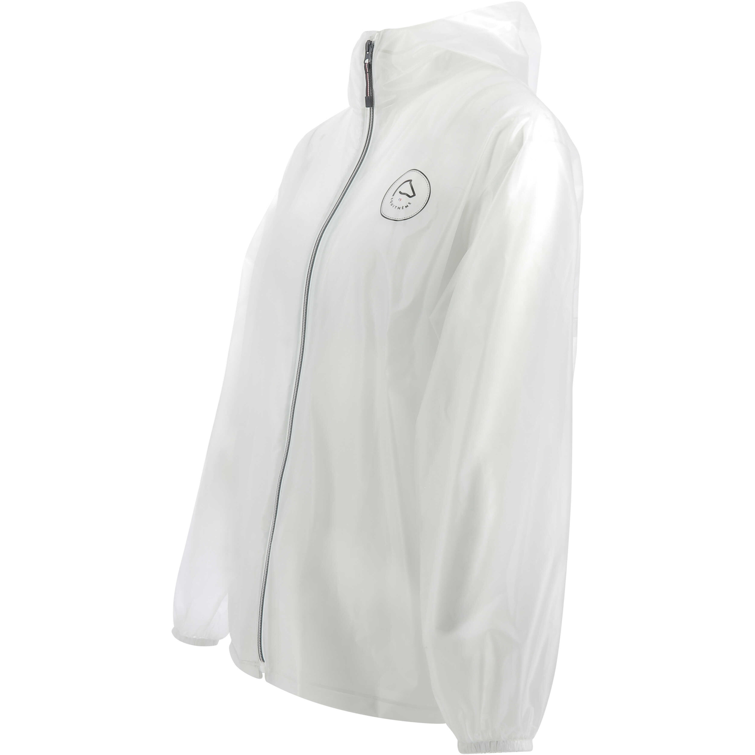 Kinder Regenjacke reflektierend SAIGON EquiTheme transparent