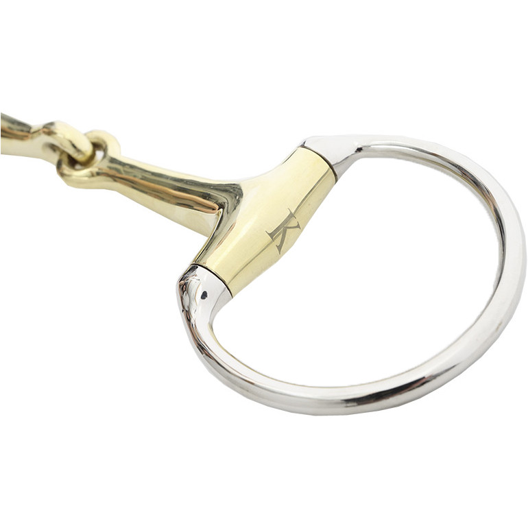 Olivenkopfgebiss einfach gebrochen KAVALBIT 16mm