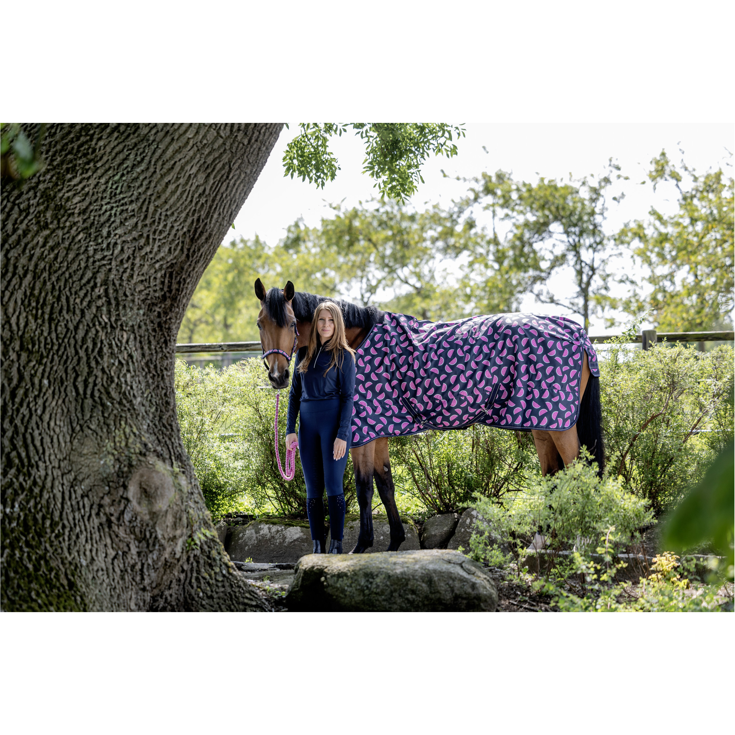 Turnoutdecke 600D MELON navy