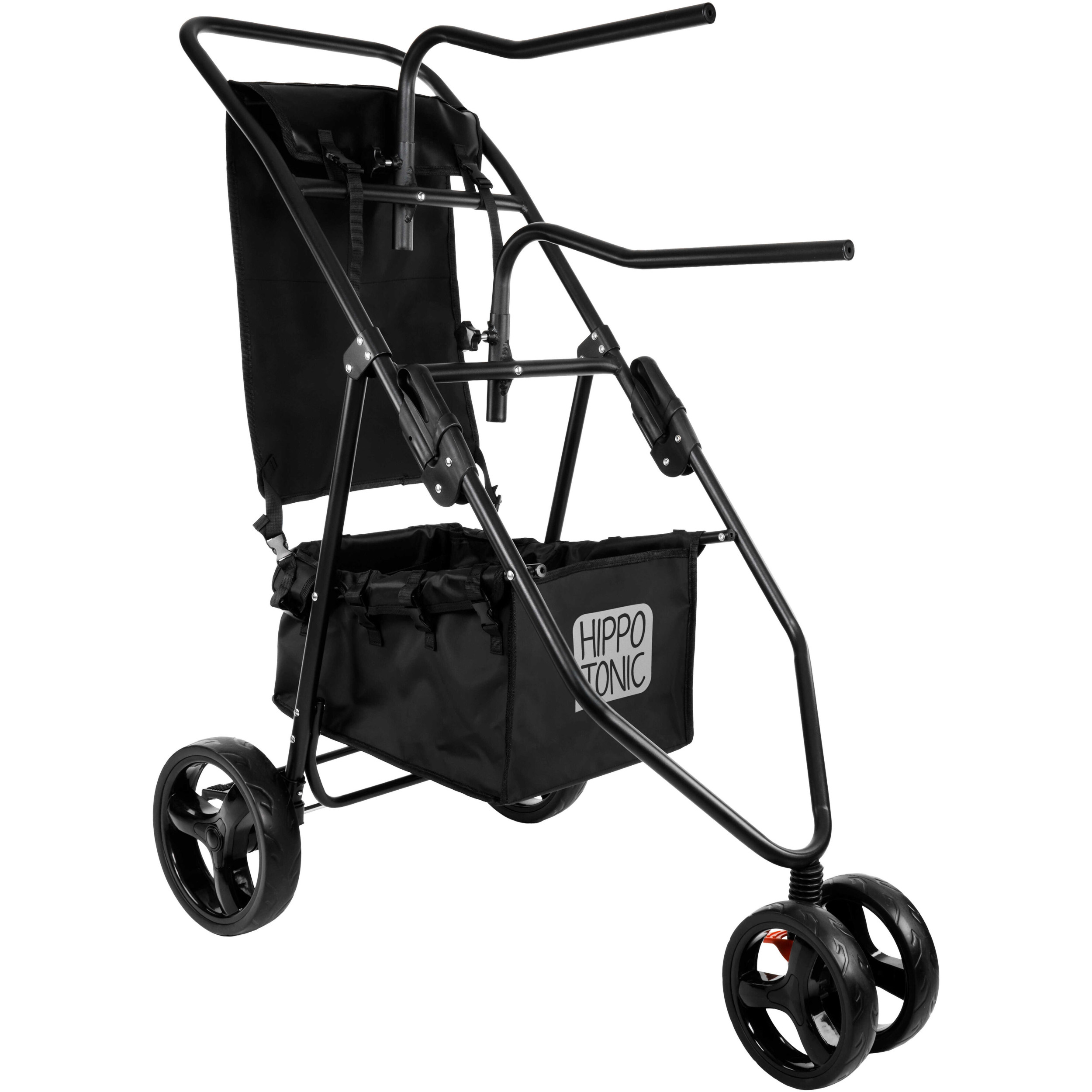 Sattelwagen faltbar schwarz