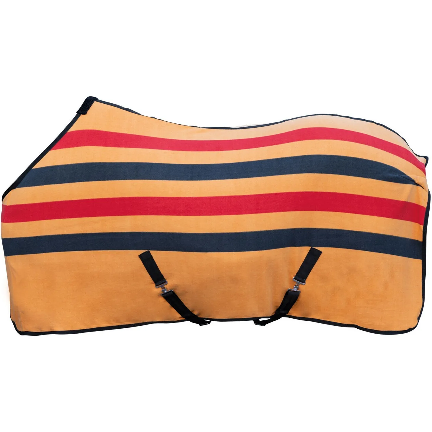 Abschwitzdecke PROFESSIONAL PREMIUM schwarz/rot/gold