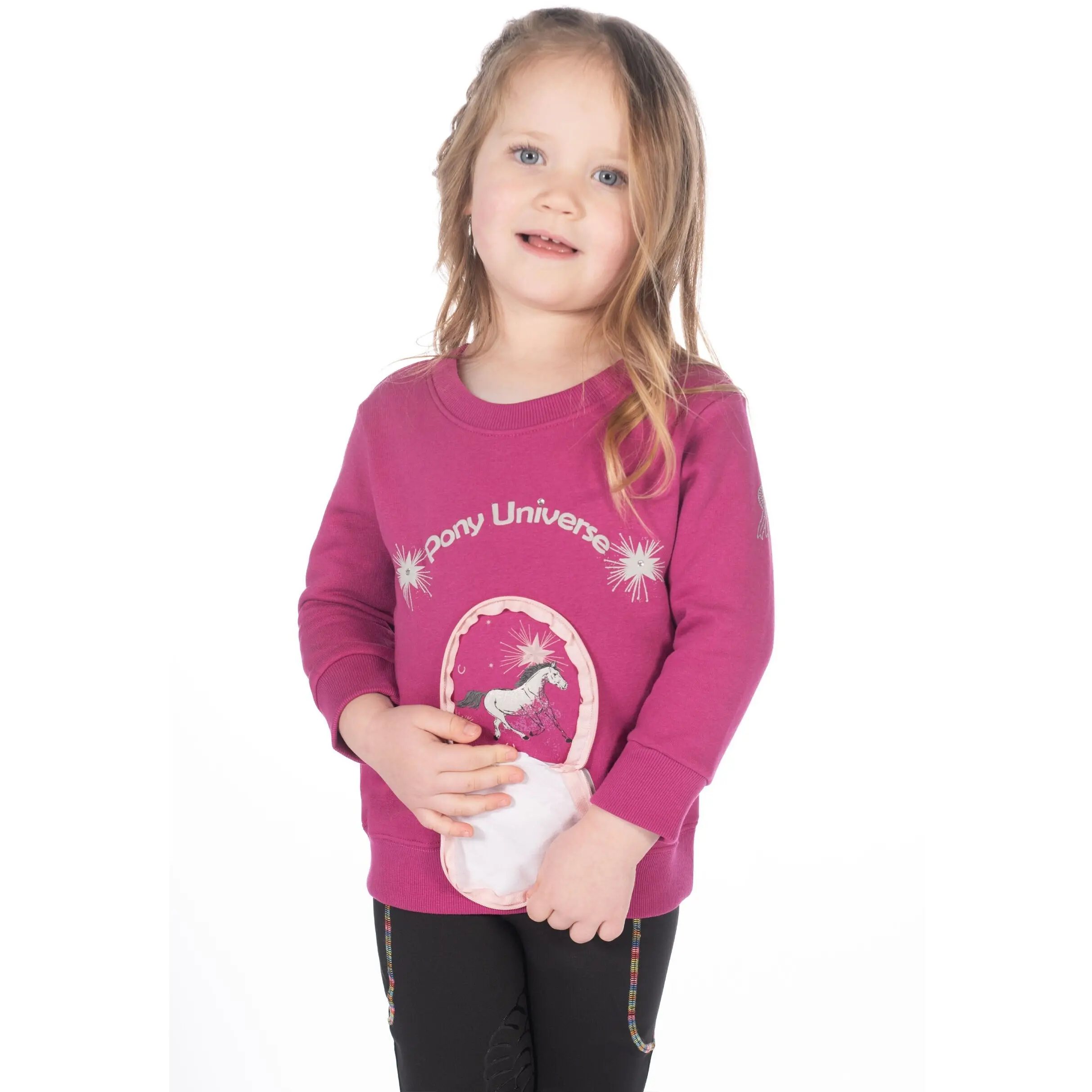 Kinder Sweatshirt POLLY magenta